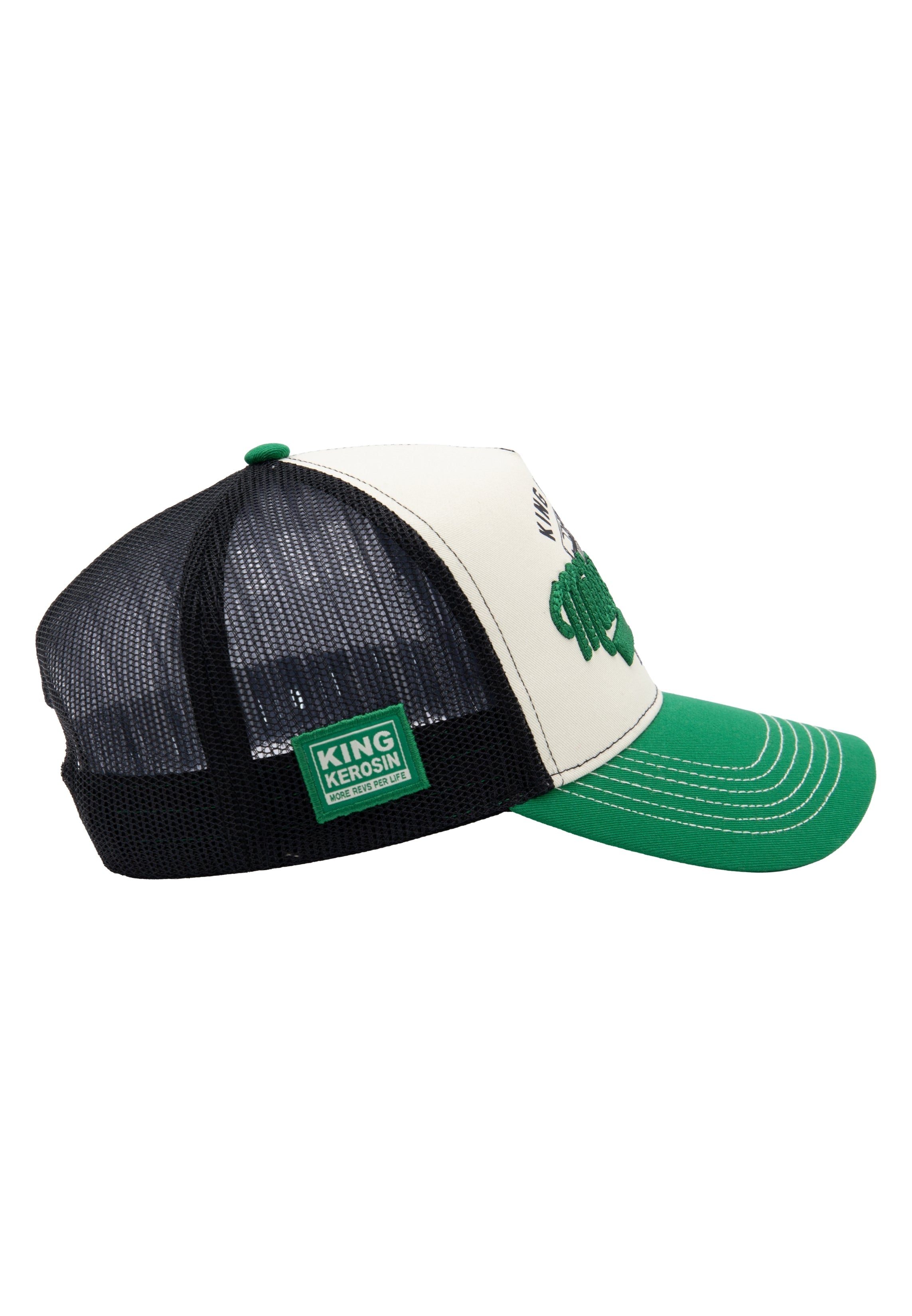 Trucker Cap 'Milwaukee' in Grün Trucker Cap von King Kerosin