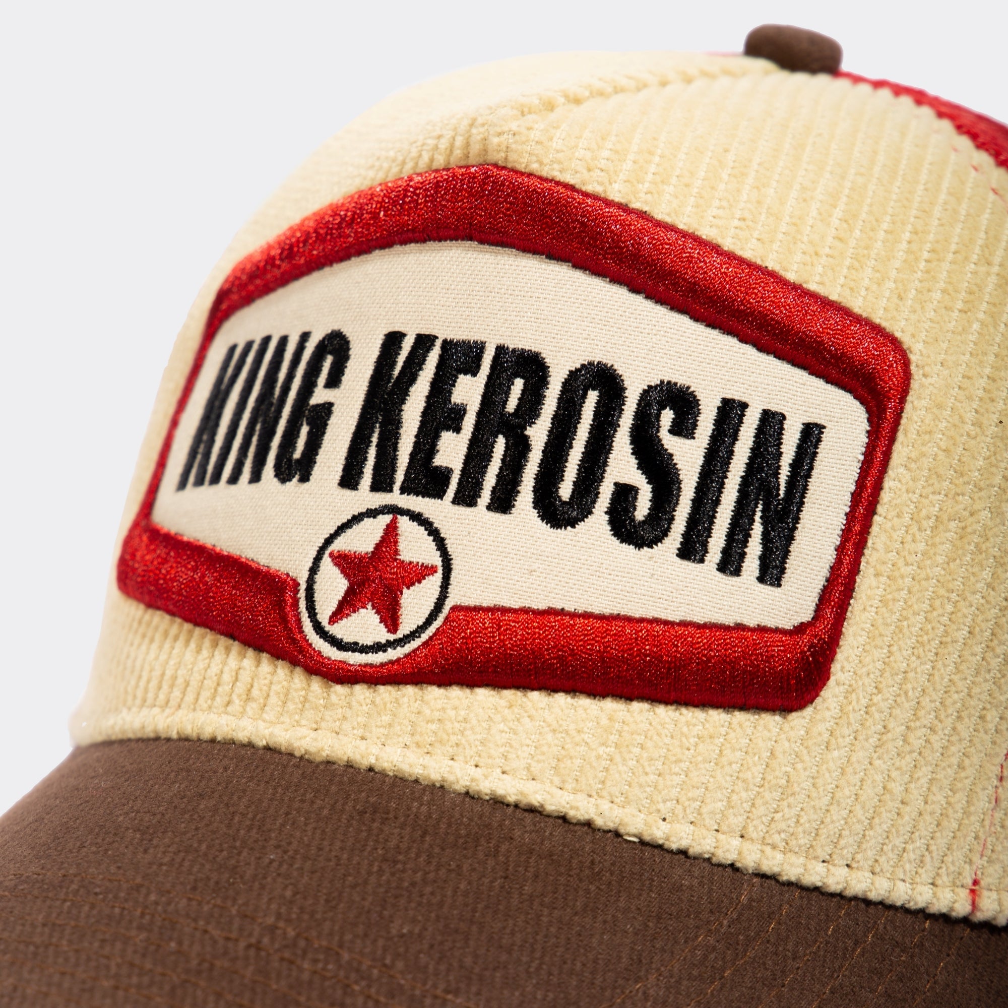 Trucker Cap mit Cord - Front Trucker Cap von King Kerosin