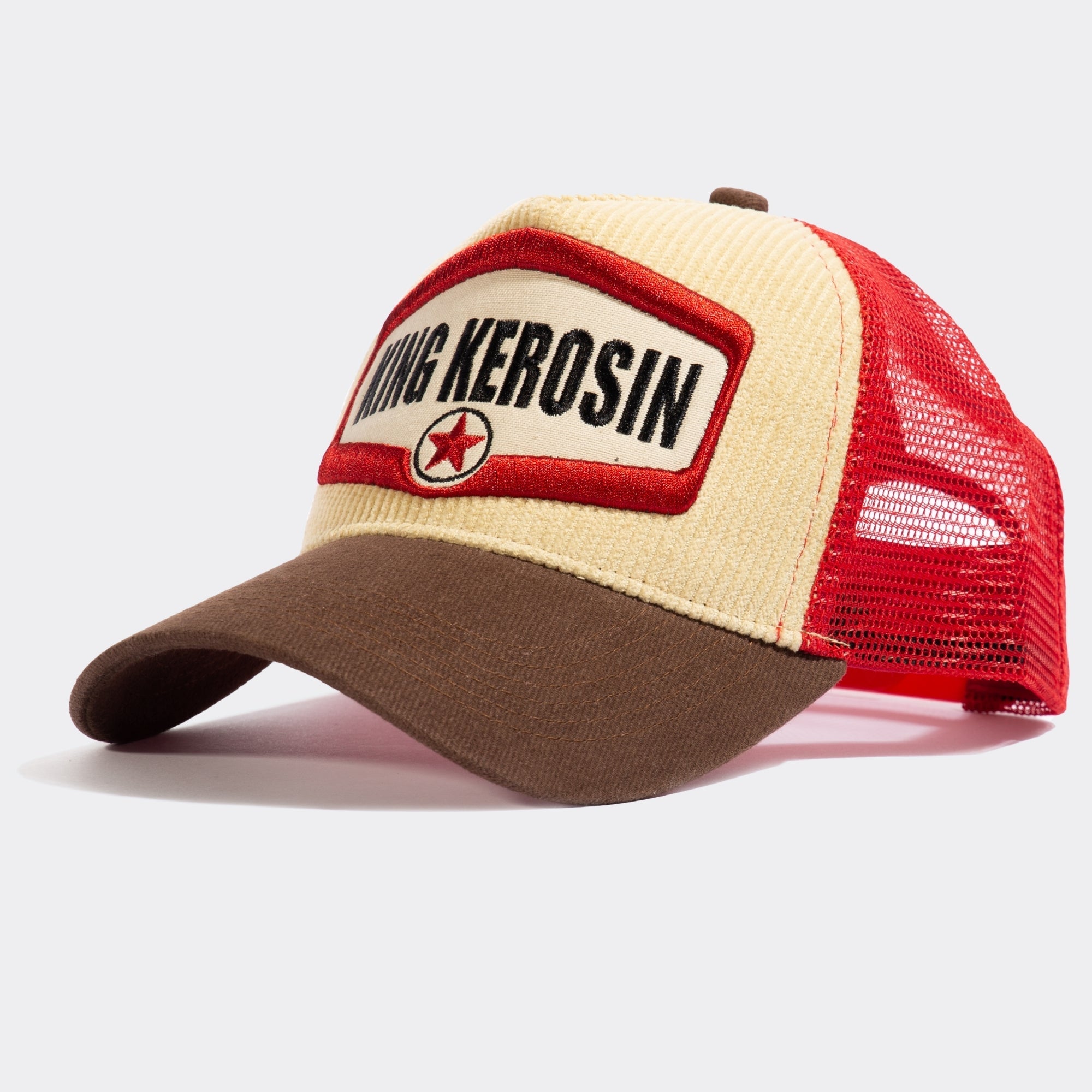 Trucker Cap mit Cord - Front Trucker Cap von King Kerosin