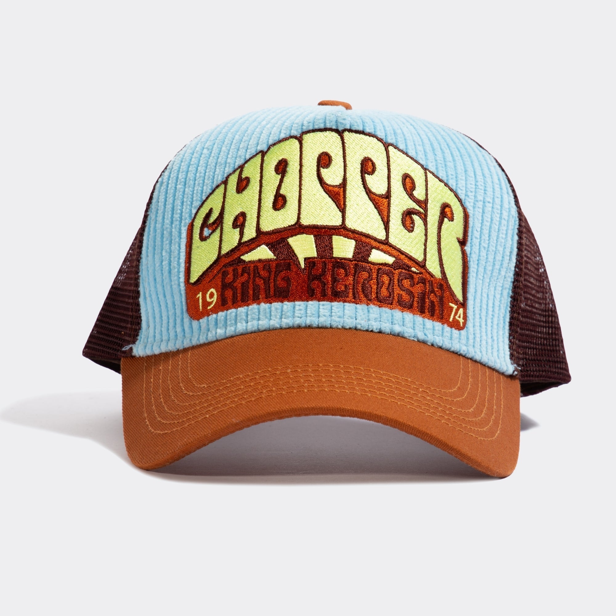 Trucker Cap mit Cord - Front «Chopper» Trucker Cap von King Kerosin