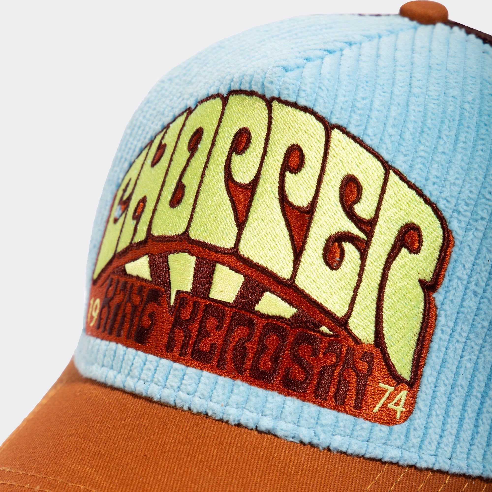 Trucker Cap mit Cord - Front «Chopper» Trucker Cap von King Kerosin