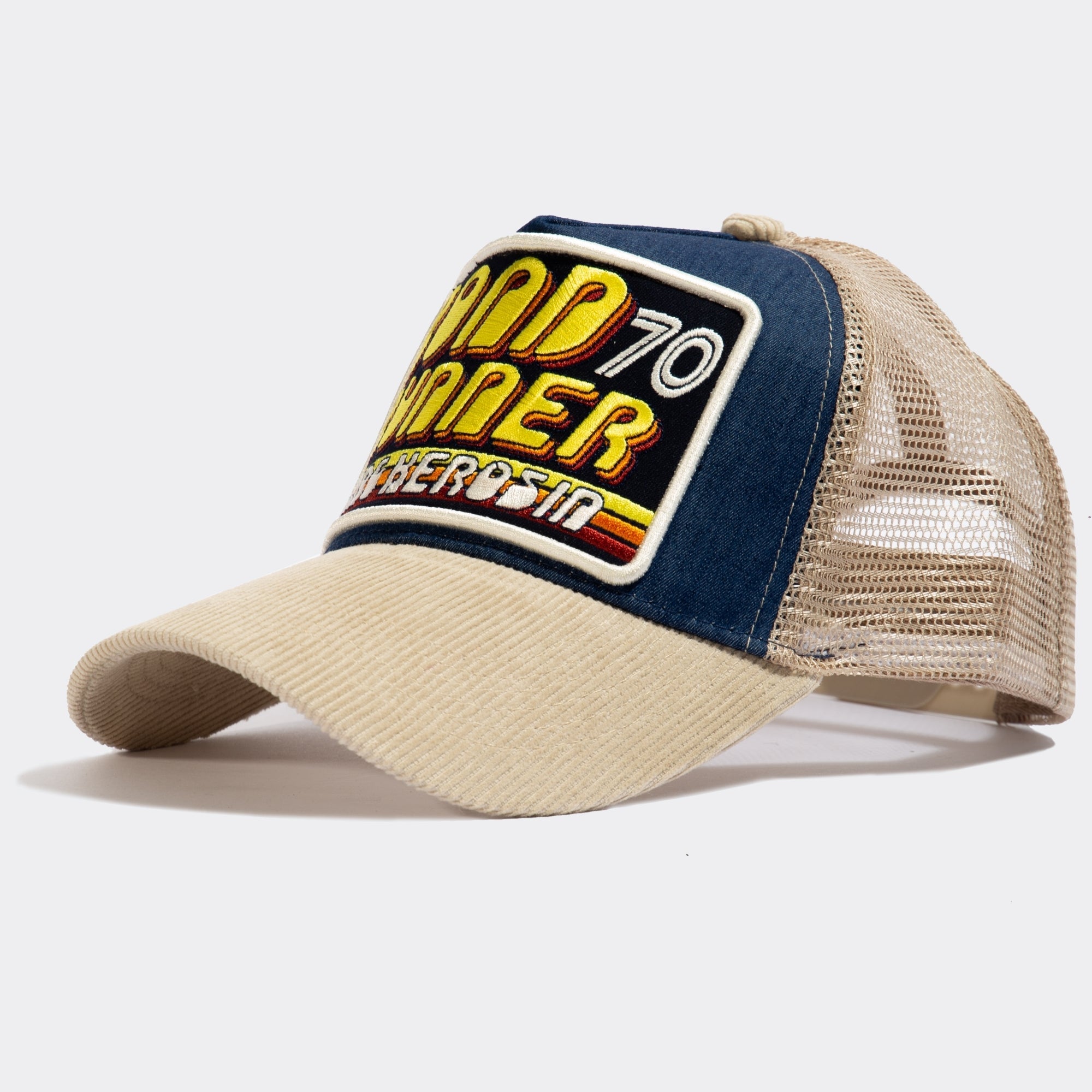 Trucker Cap mit Cord - Schirm «Road Runner» Trucker Cap von King Kerosin