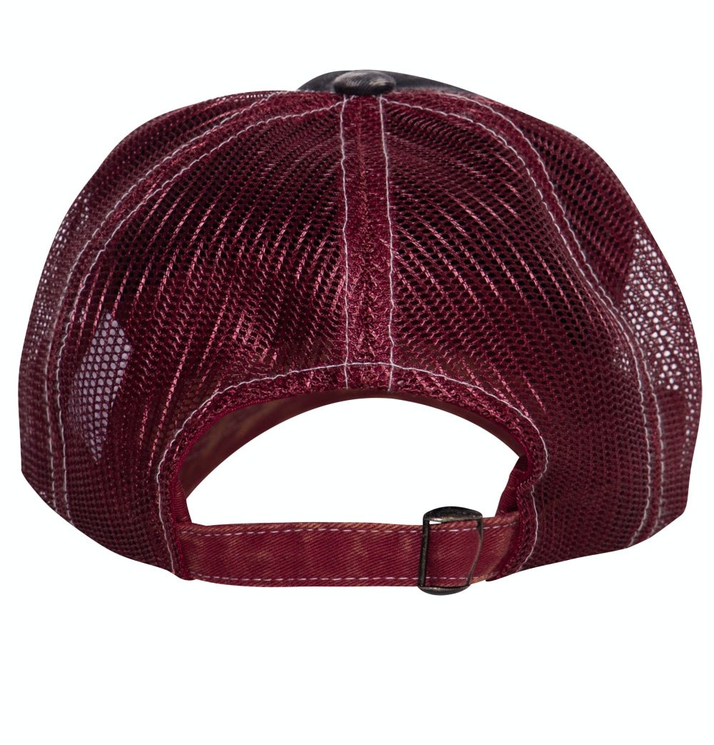Trucker Cap mit Enzymwash - Effekt und Stickerei «Orig. Trade» Trucker Cap von King Kerosin