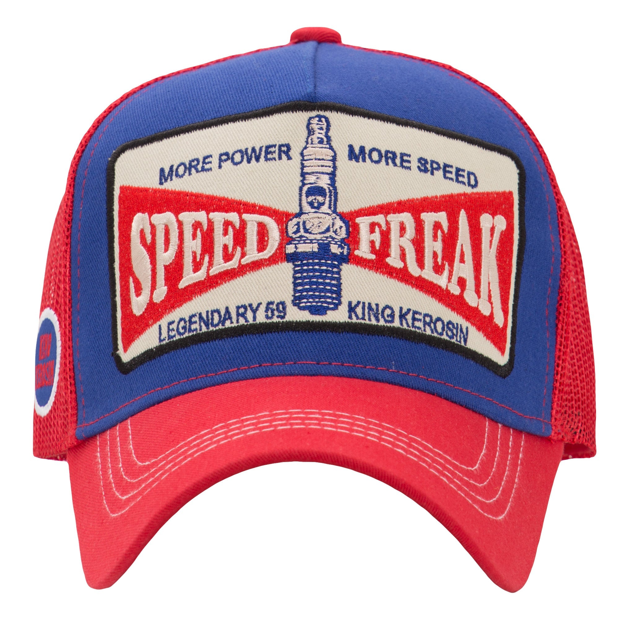 Trucker Cap mit Front Patch «More Power» Trucker Cap von King Kerosin
