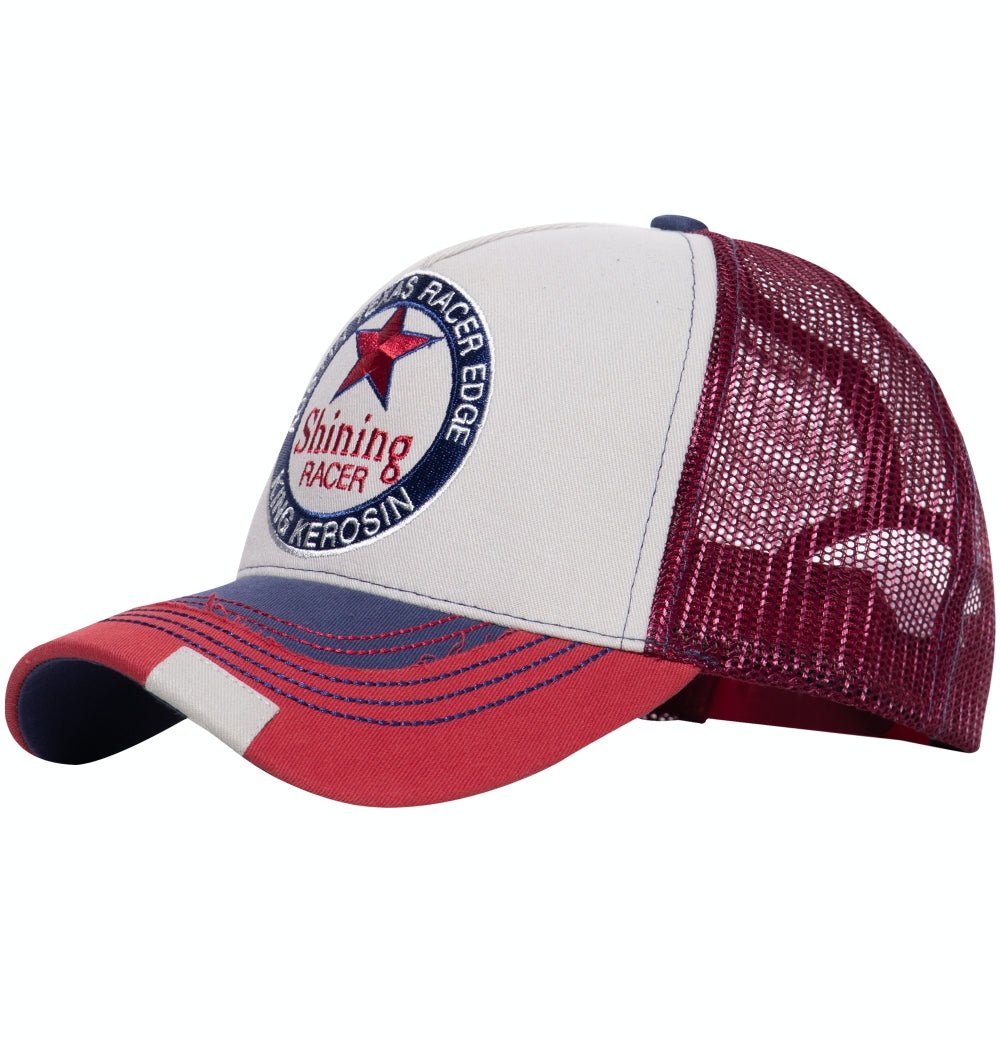 Trucker Cap mit kontrastierender Stickerei «Shining» Trucker Cap von King Kerosin
