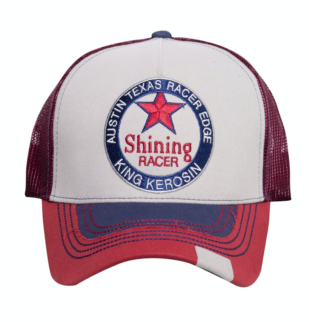 Trucker Cap mit kontrastierender Stickerei «Shining» Trucker Cap von King Kerosin