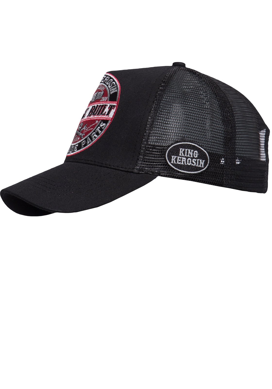 Trucker Cap mit Mesh - Einsatz «Garage Built» Trucker Cap von King Kerosin