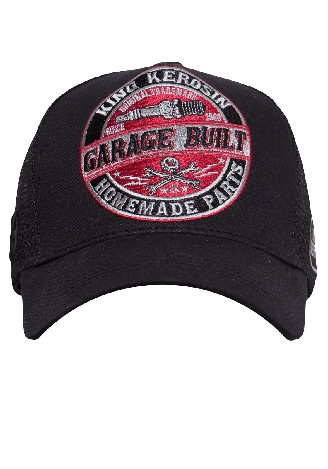 Trucker Cap mit Mesh - Einsatz «Garage Built» Trucker Cap von King Kerosin