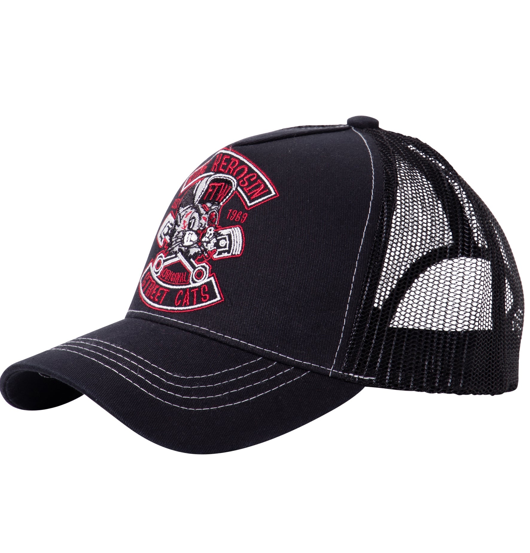Trucker Cap mit Mesh - Einsatz «Street Cats» Trucker Cap von King Kerosin