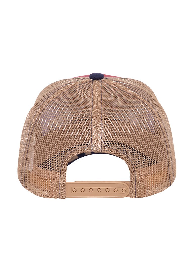 Trucker Cap mit Stickerei und Print auf der Schirmunterseite Trucker Cap von King Kerosin
