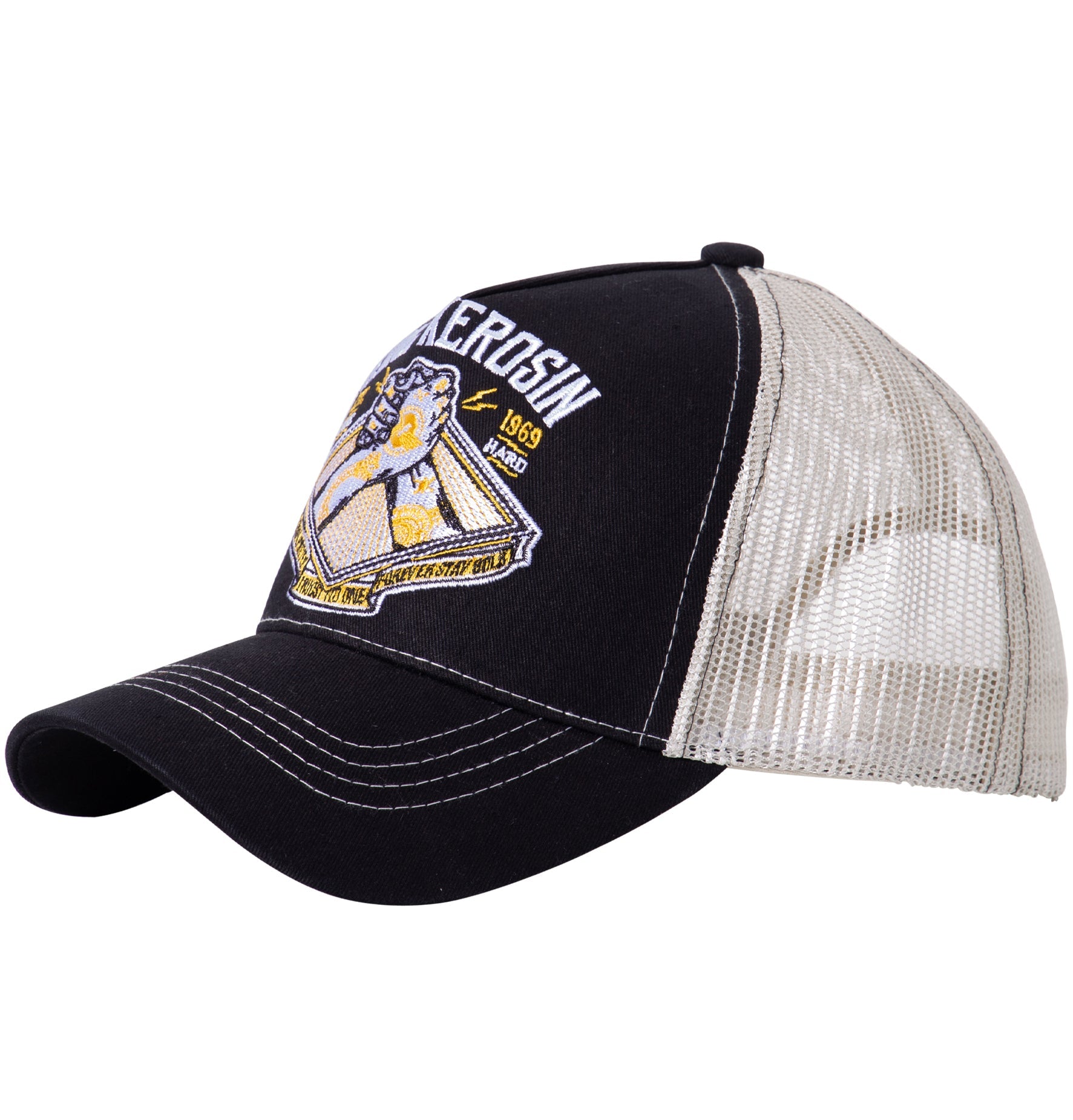 Trucker Cap mit Stickerei vorn «Stay Strong Forever» Trucker Cap von King Kerosin