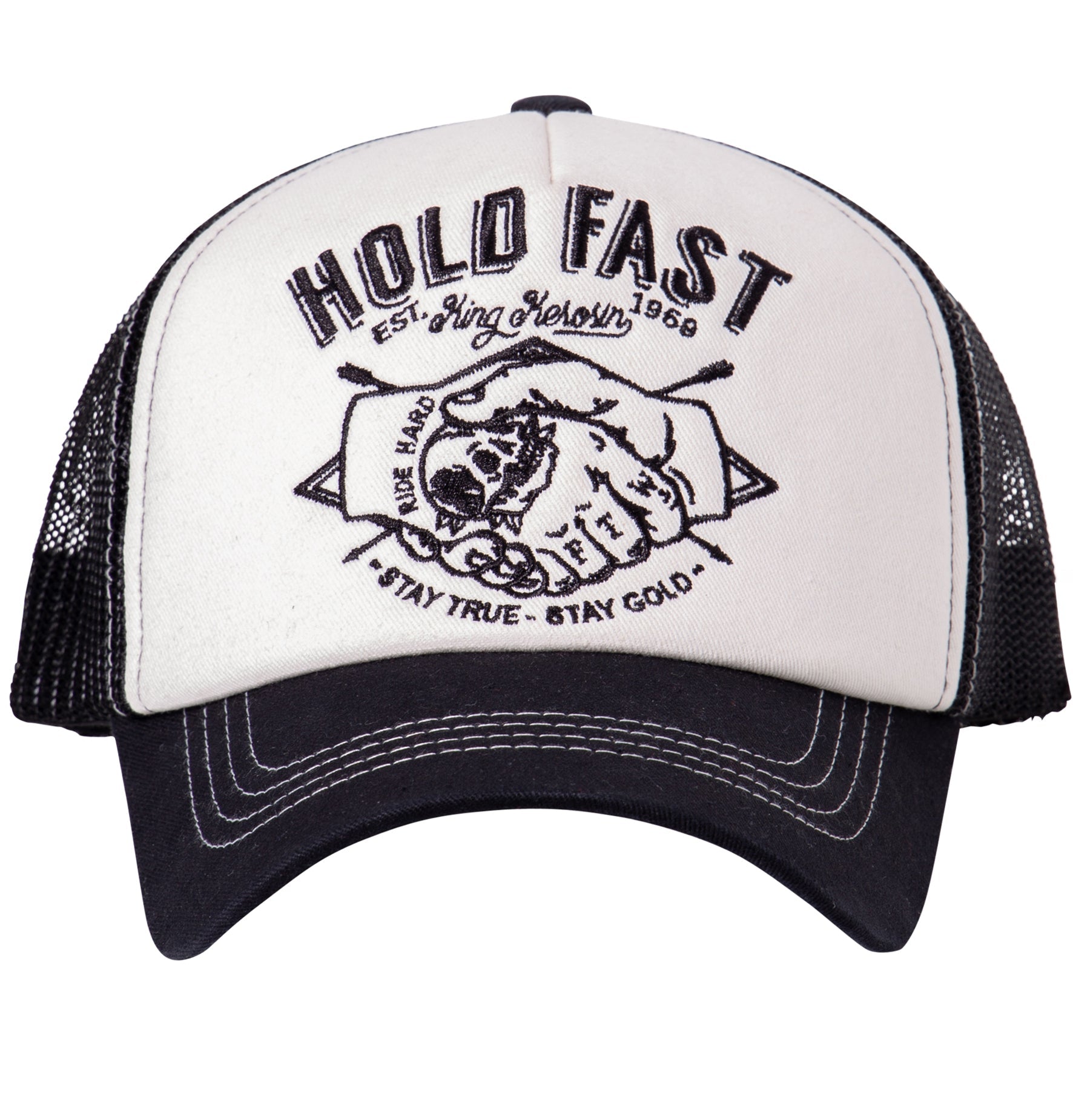 Trucker Cap mit wattierter Front «Hold Fast» Trucker Cap von King Kerosin