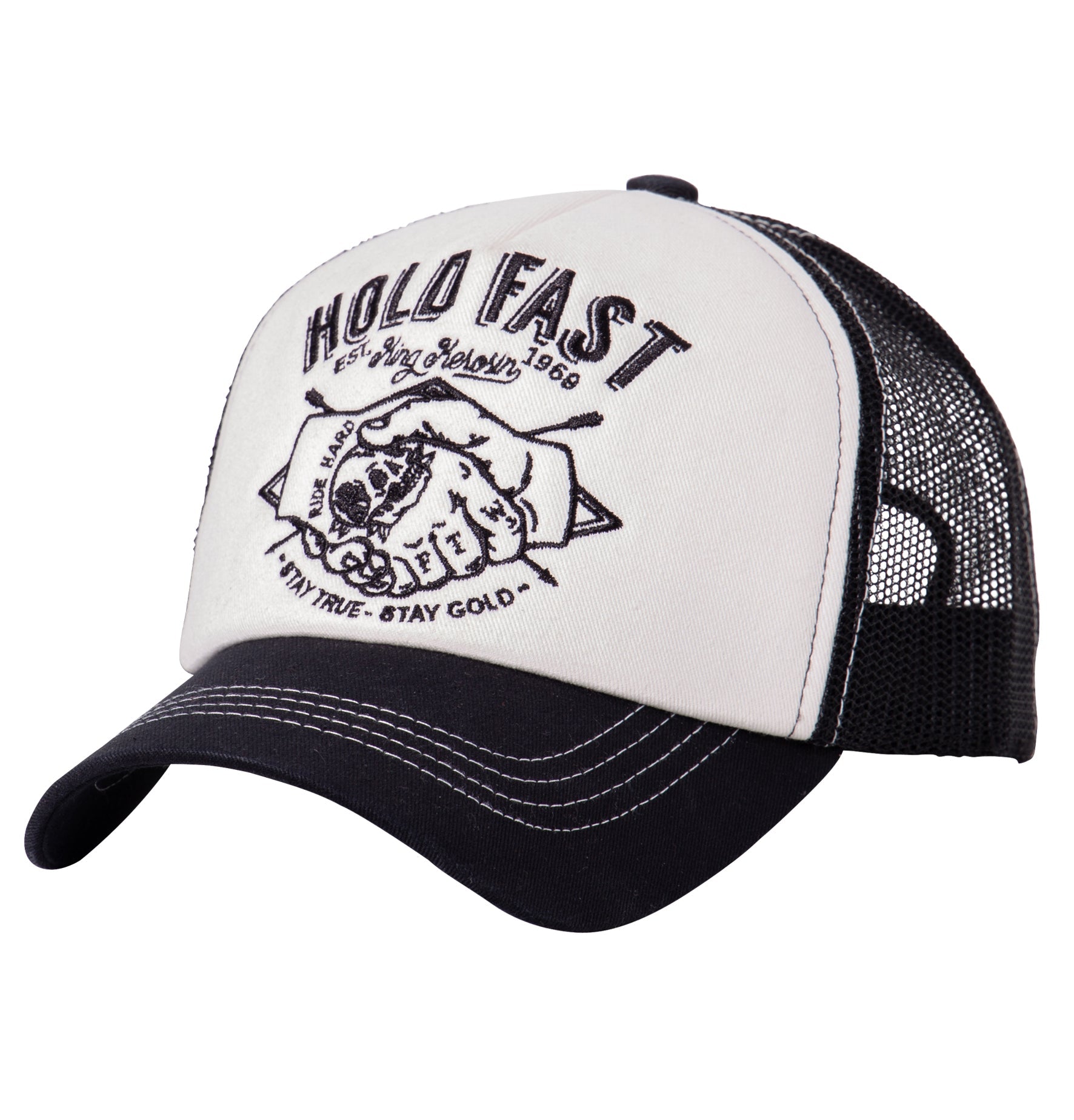 Trucker Cap mit wattierter Front «Hold Fast» Trucker Cap von King Kerosin