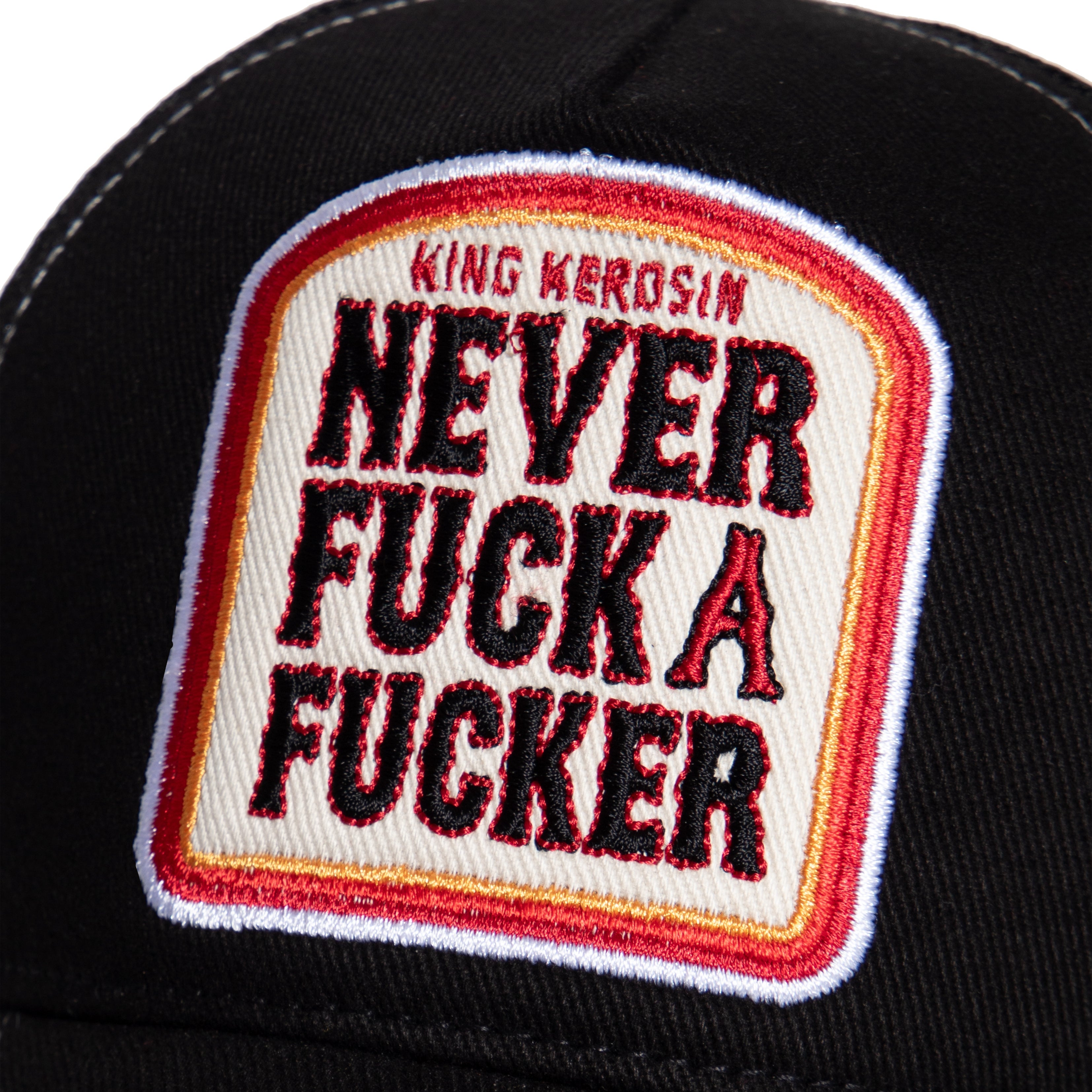 King Kerosin - Trucker Cap «Never Fuck A Fucker»