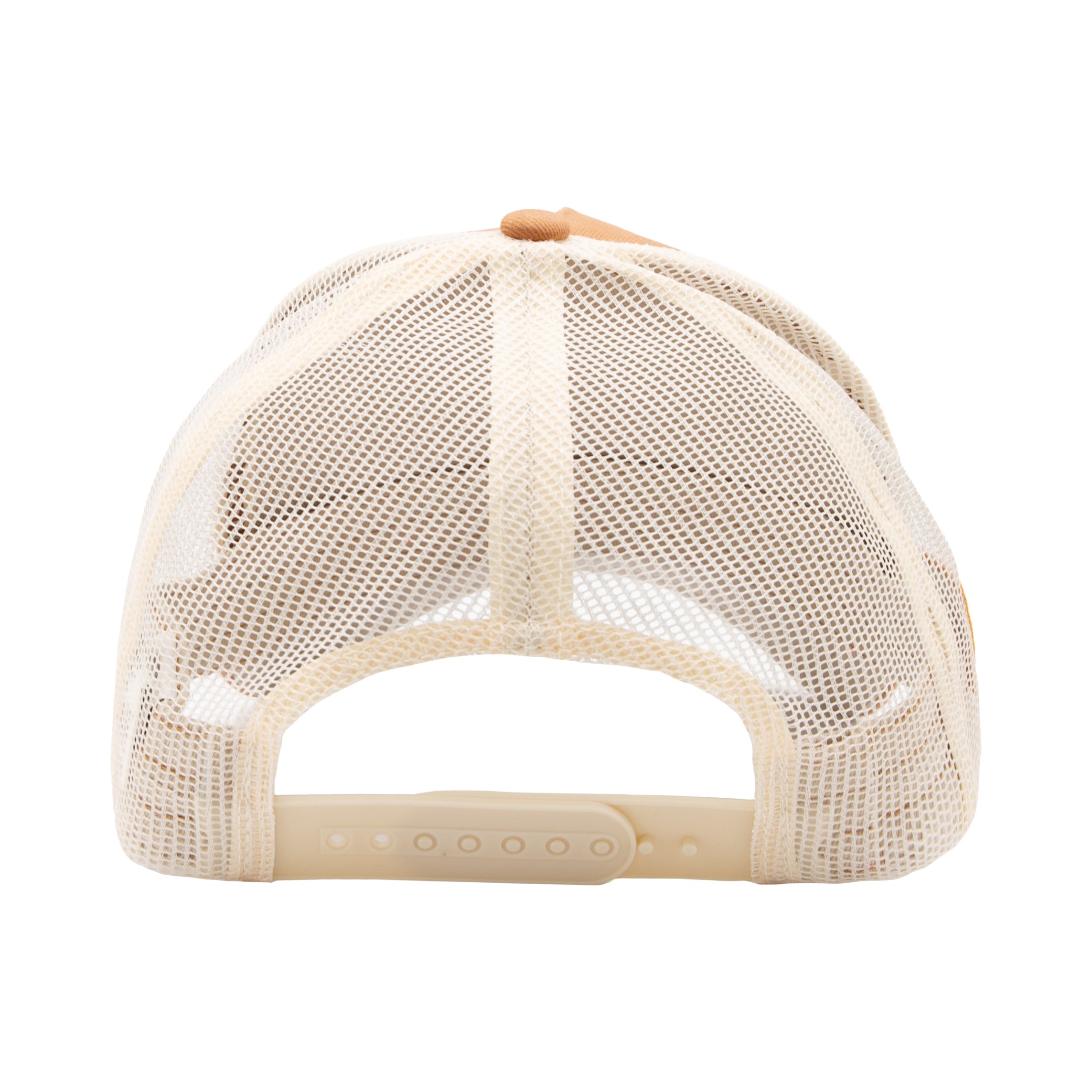 Trucker Cap 'Never Fuck A Fucker' in Hellbraun Trucker Cap von King Kerosin