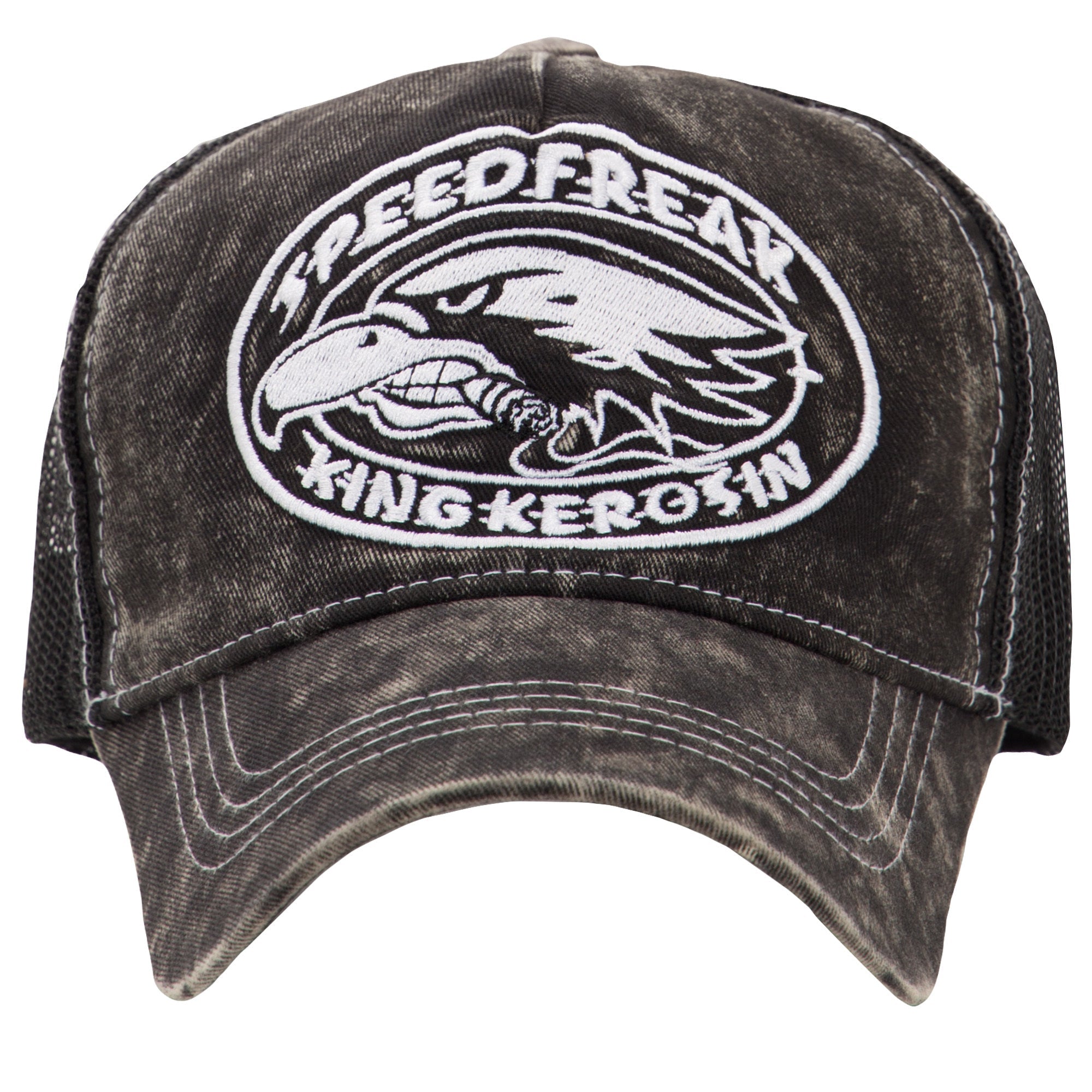 Trucker Cap »Speedfreak«in Vintage Waschung «Speedfreak» Trucker Cap von King Kerosin