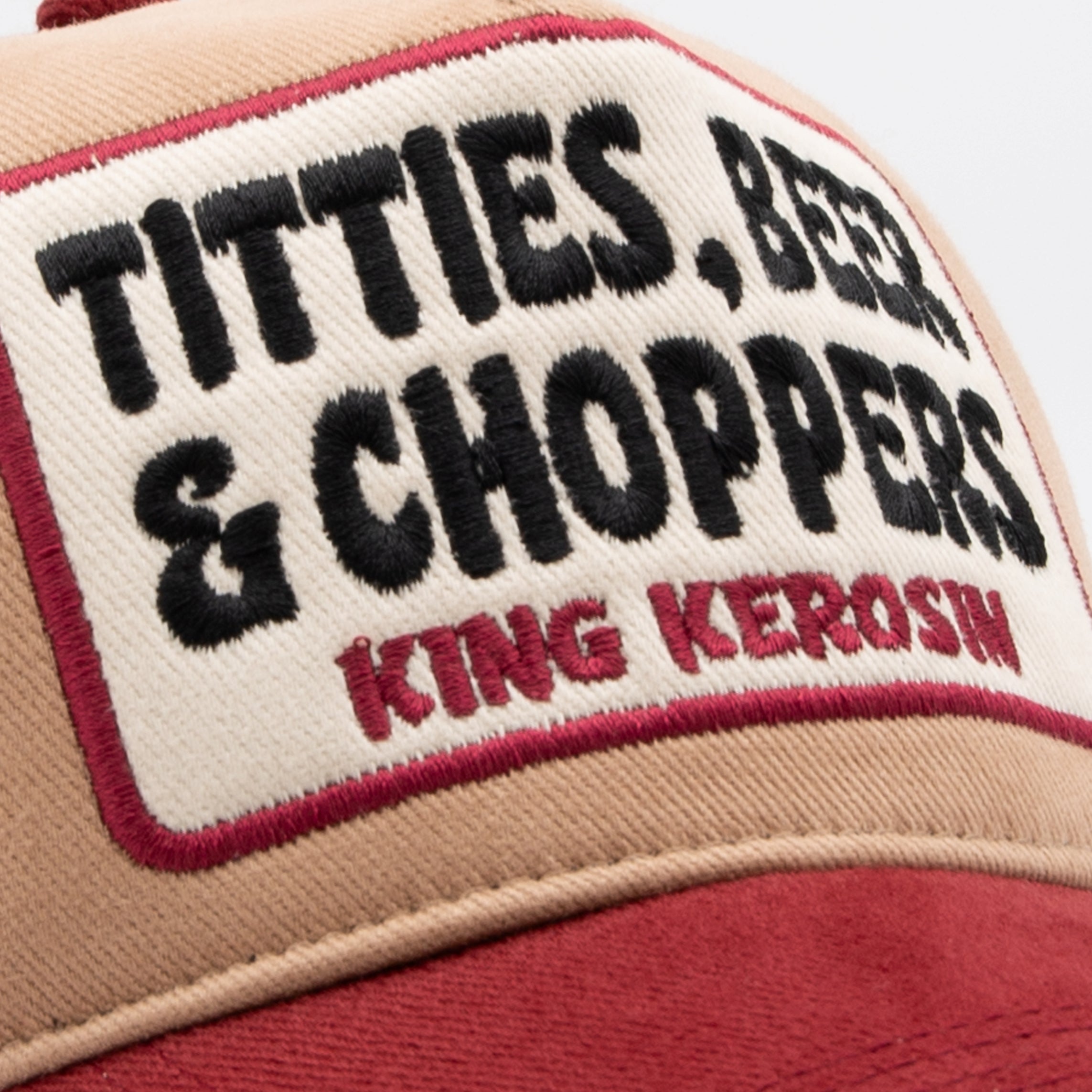 King Kerosin - Trucker Cap «Titties, Beer & Choppers»
