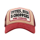 King Kerosin - Trucker Cap «Titties, Beer & Choppers»