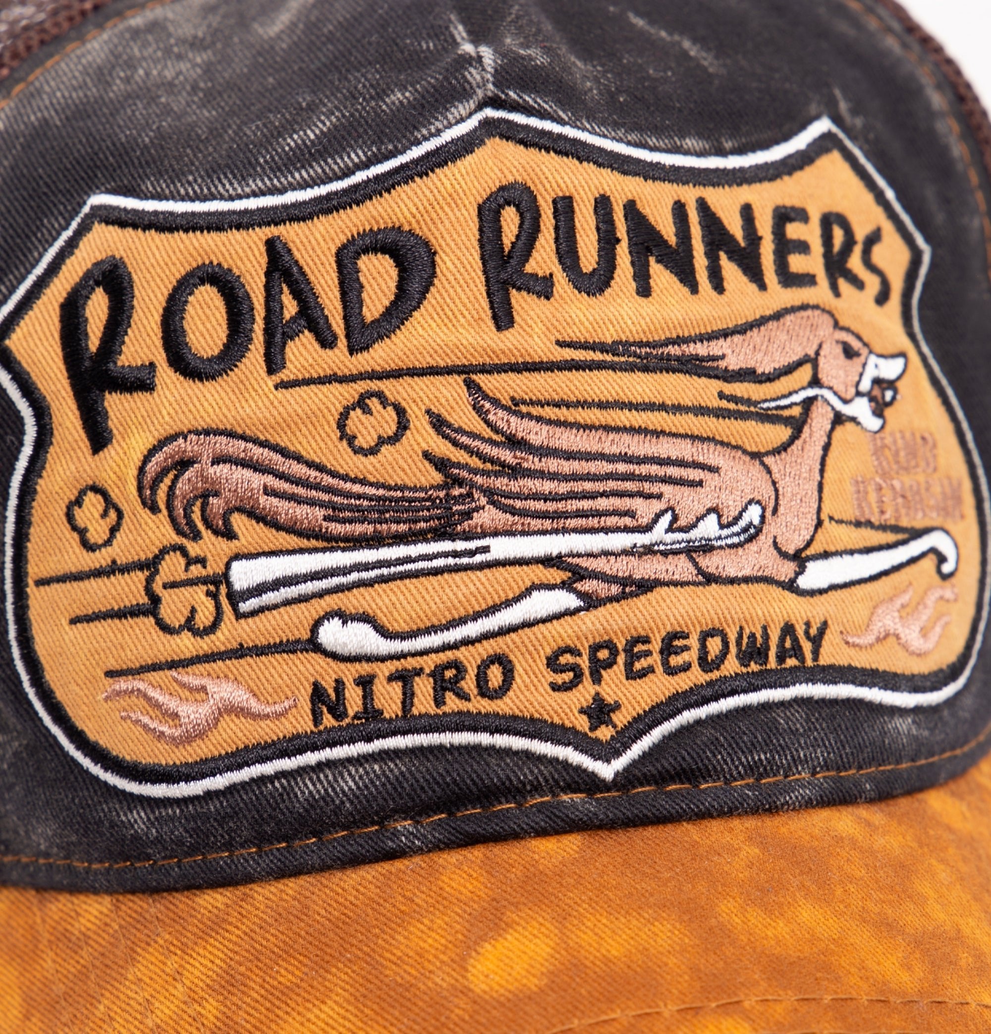Trucker Cap»Road Runners«mit witziger Stickerei «Road Runners» Trucker Cap von King Kerosin