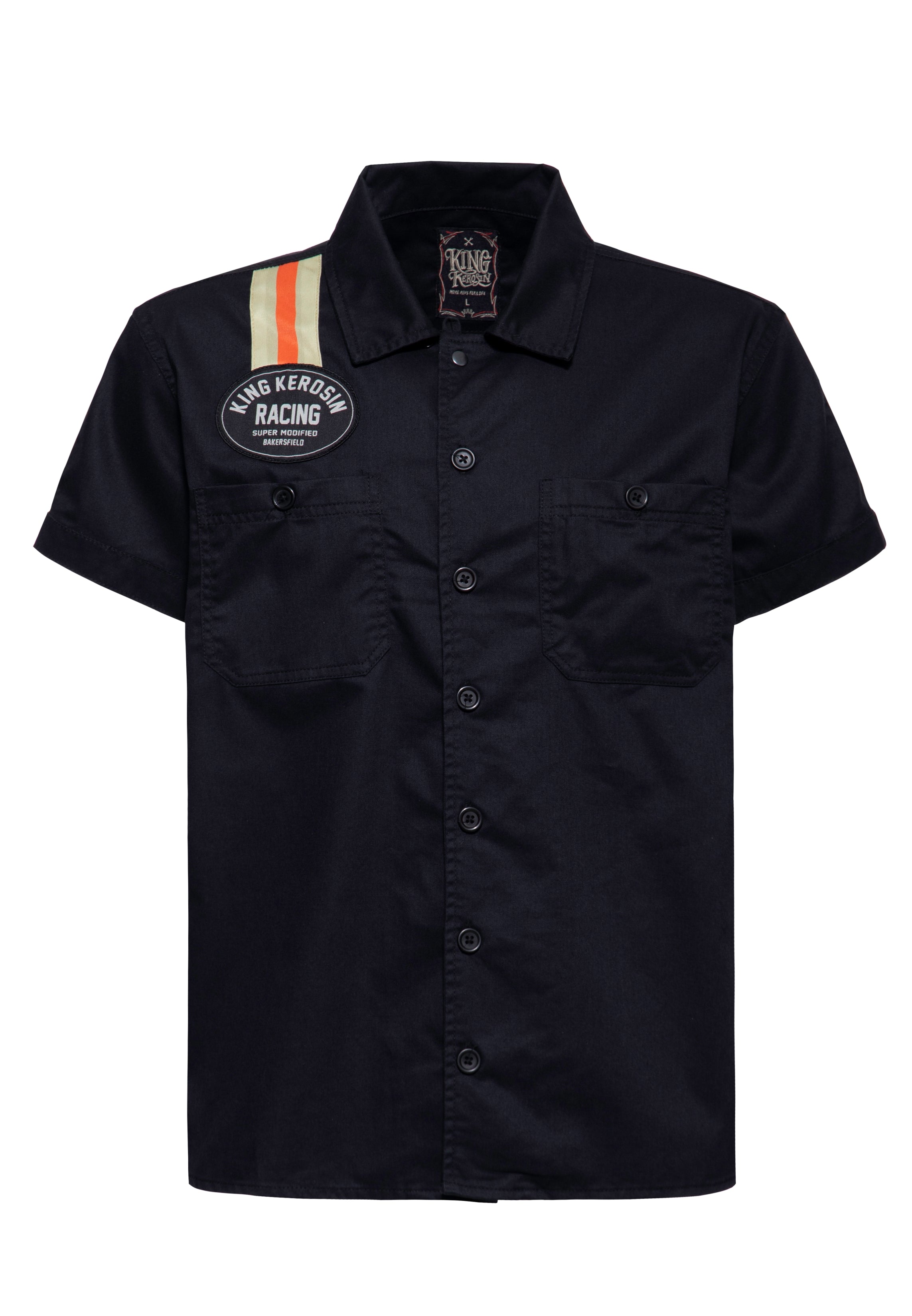 King Kerosin - Workwear Hemd «Hell Fire»