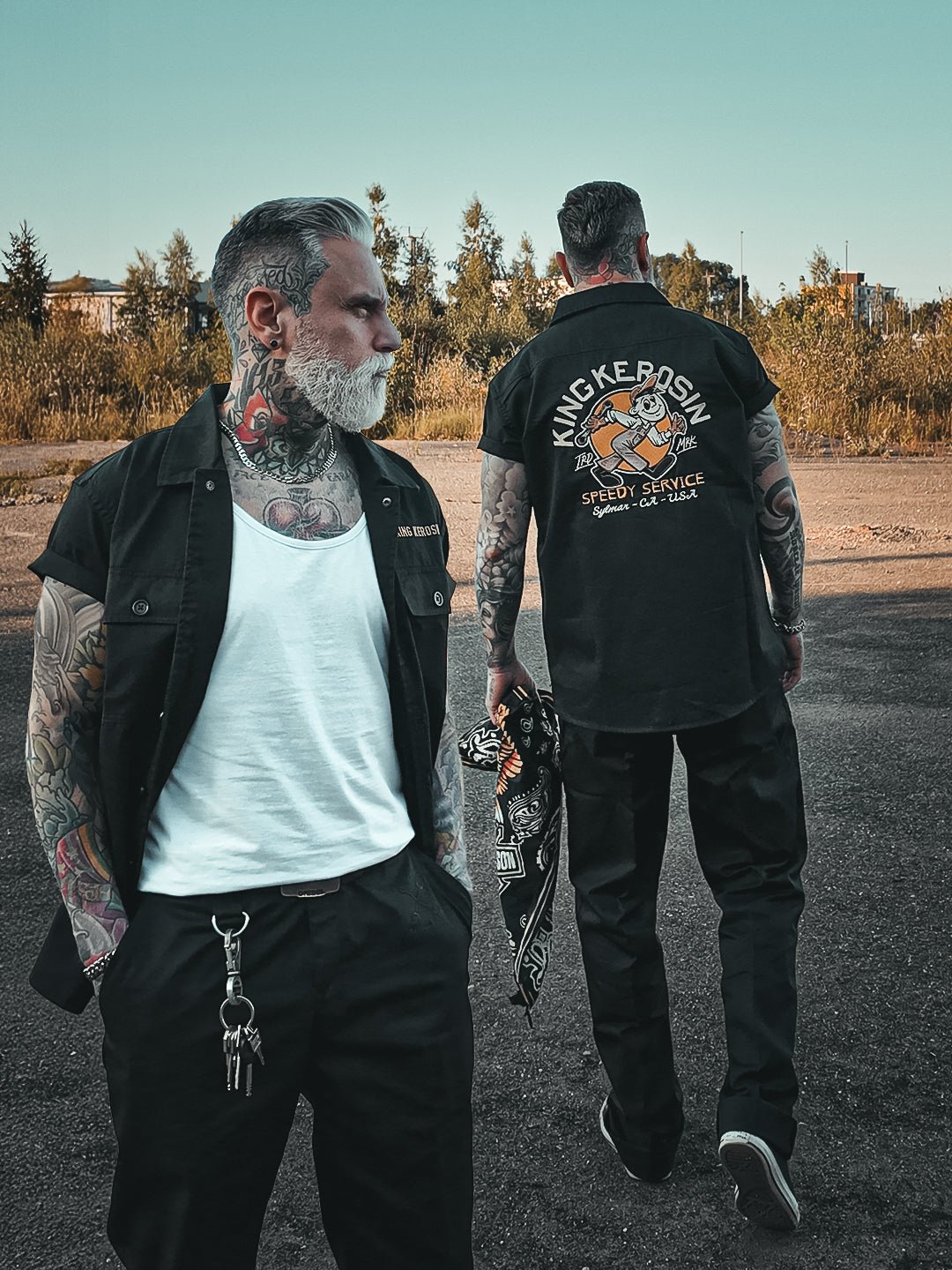 King Kerosin - Workwear Hemd «Speedy Service»