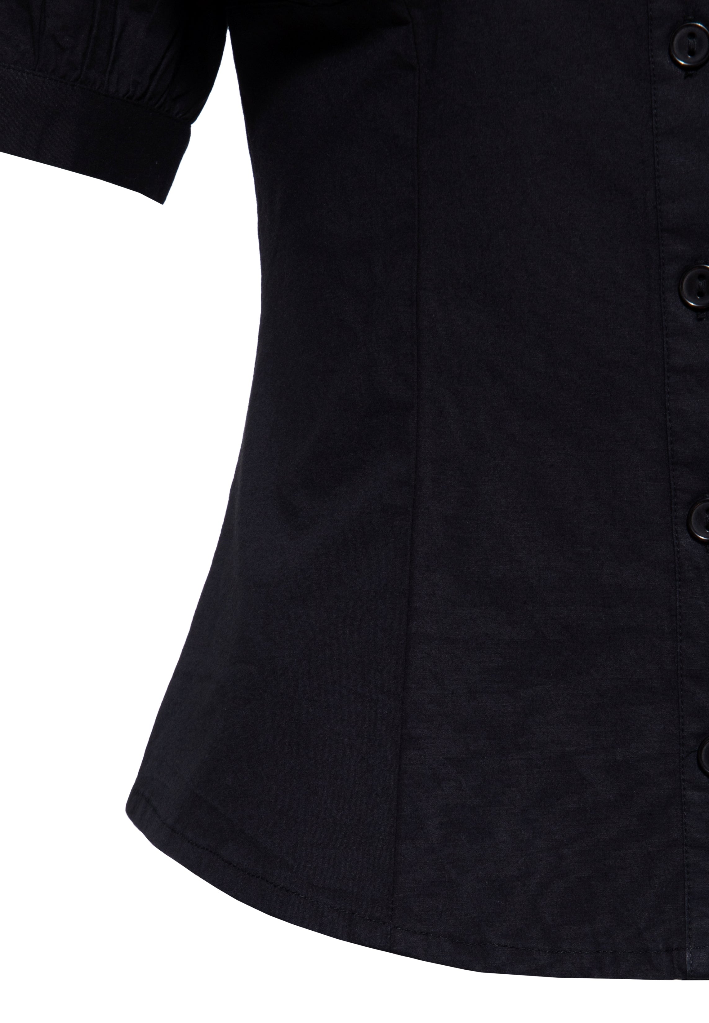 Bluse 'Cherry' in Schwarz Hemdblusen von Queen Kerosin