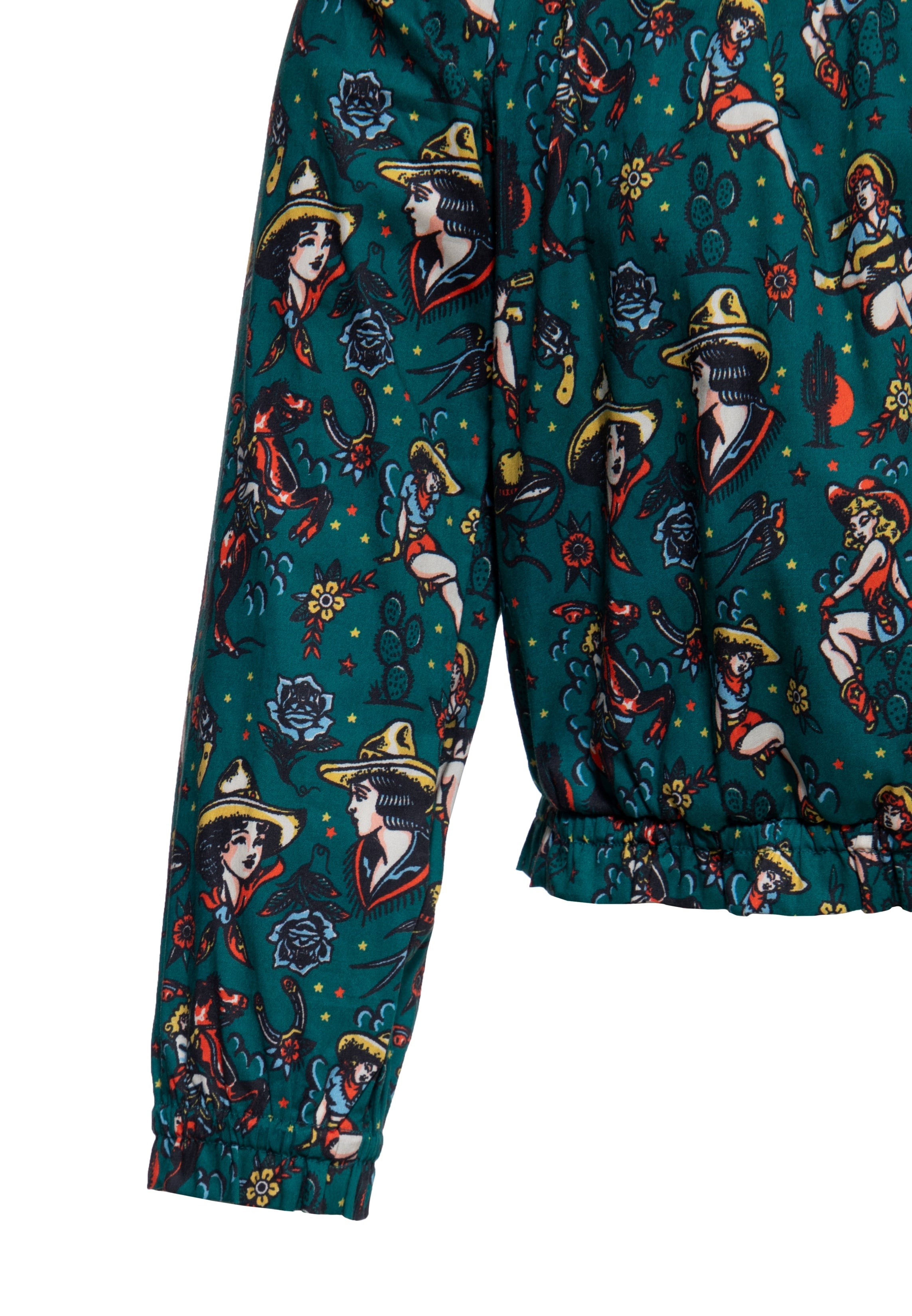 Queen Kerosin - Carmen Top «Cowgirl»