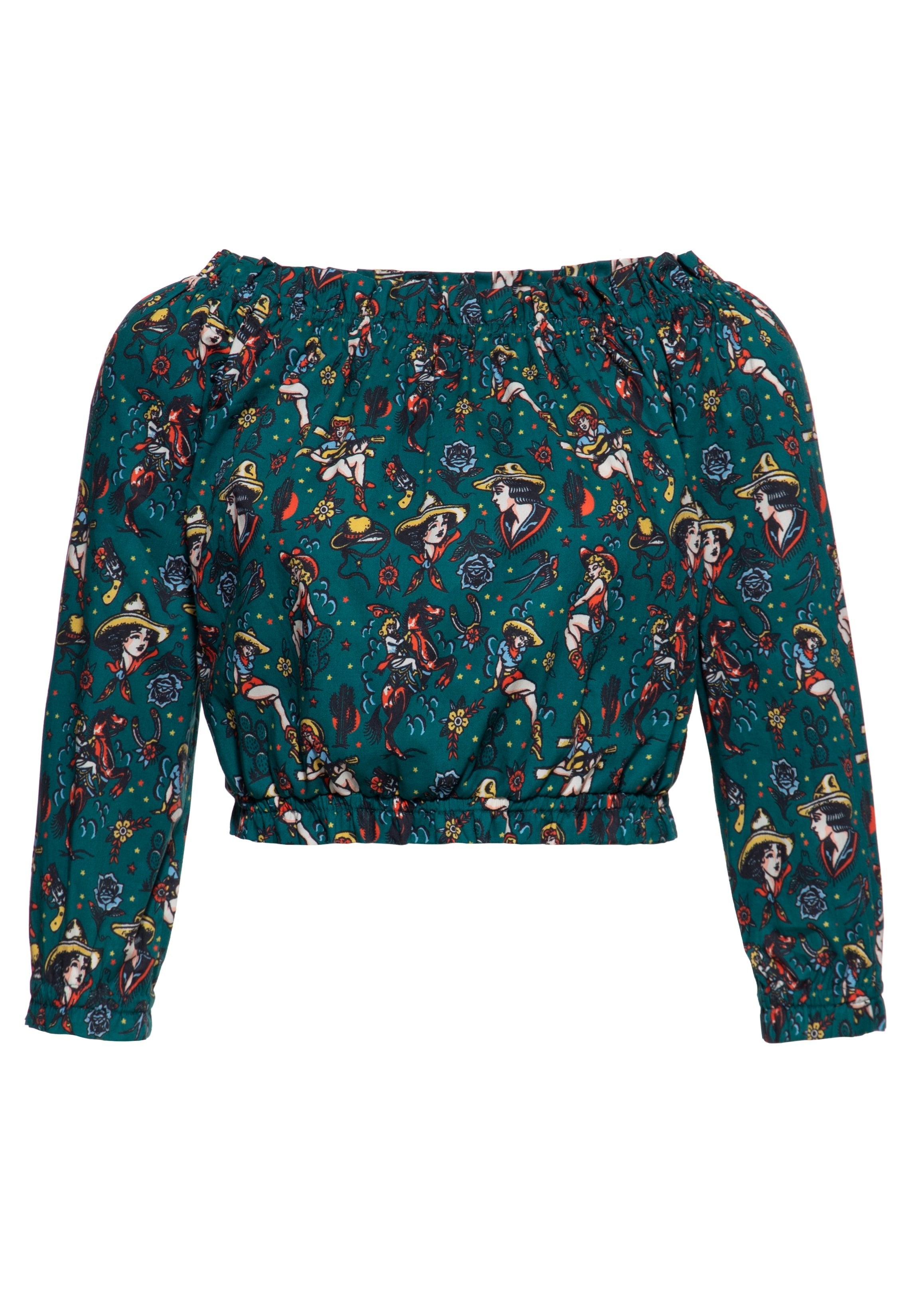 Queen Kerosin - Carmen Top «Cowgirl»