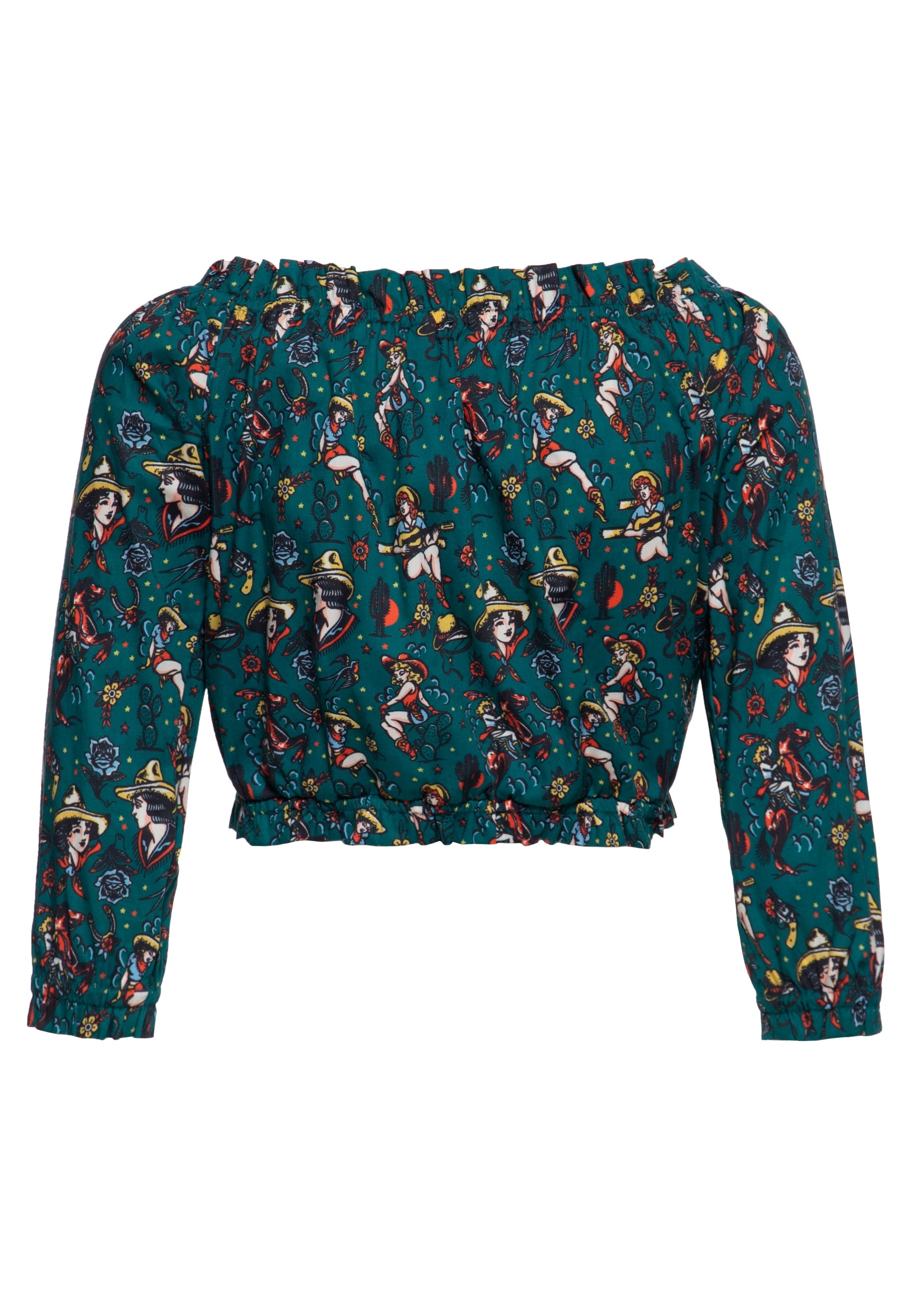 Queen Kerosin - Carmen Top «Cowgirl»