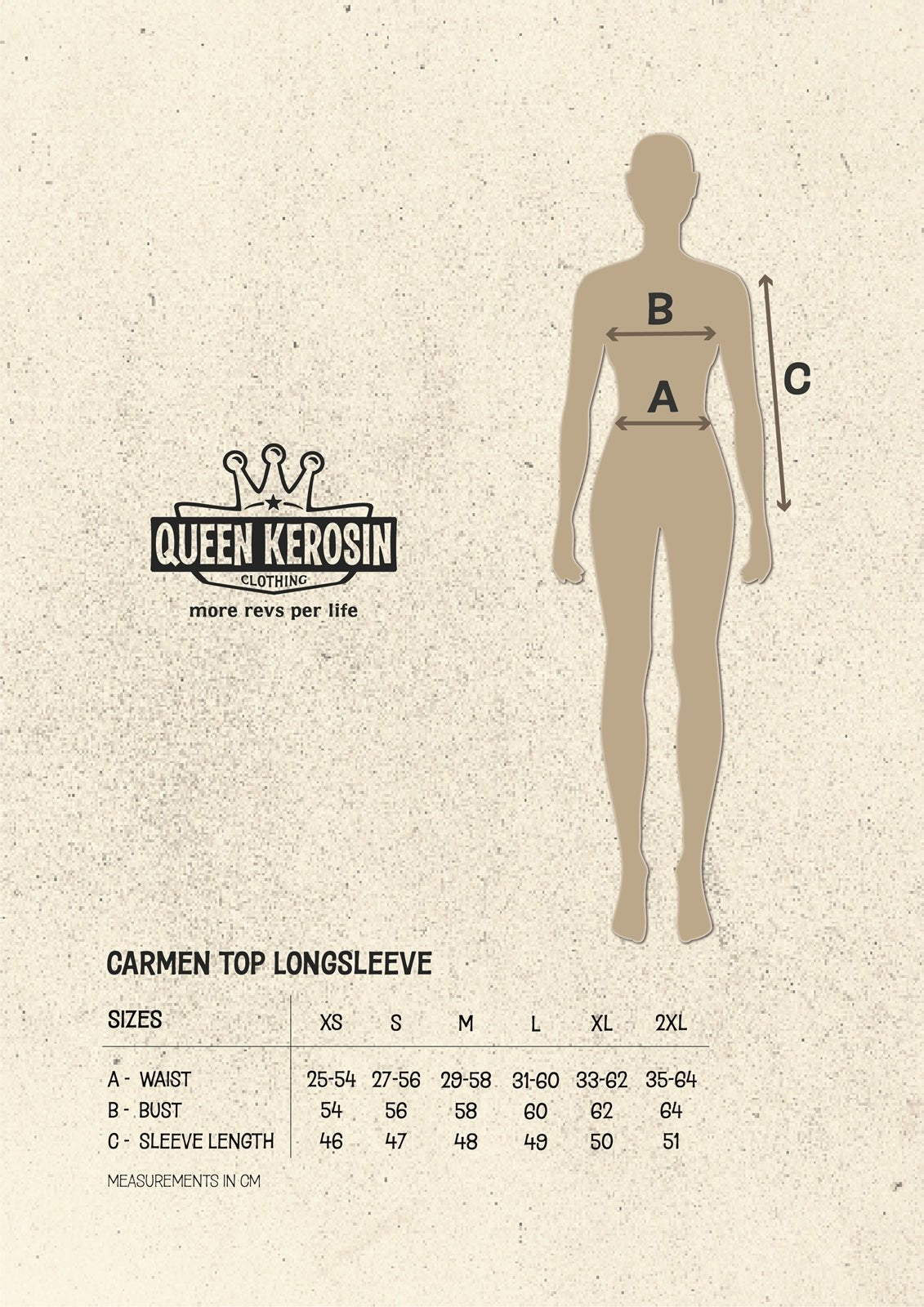 Queen Kerosin - Carmen Top «Cowgirl»