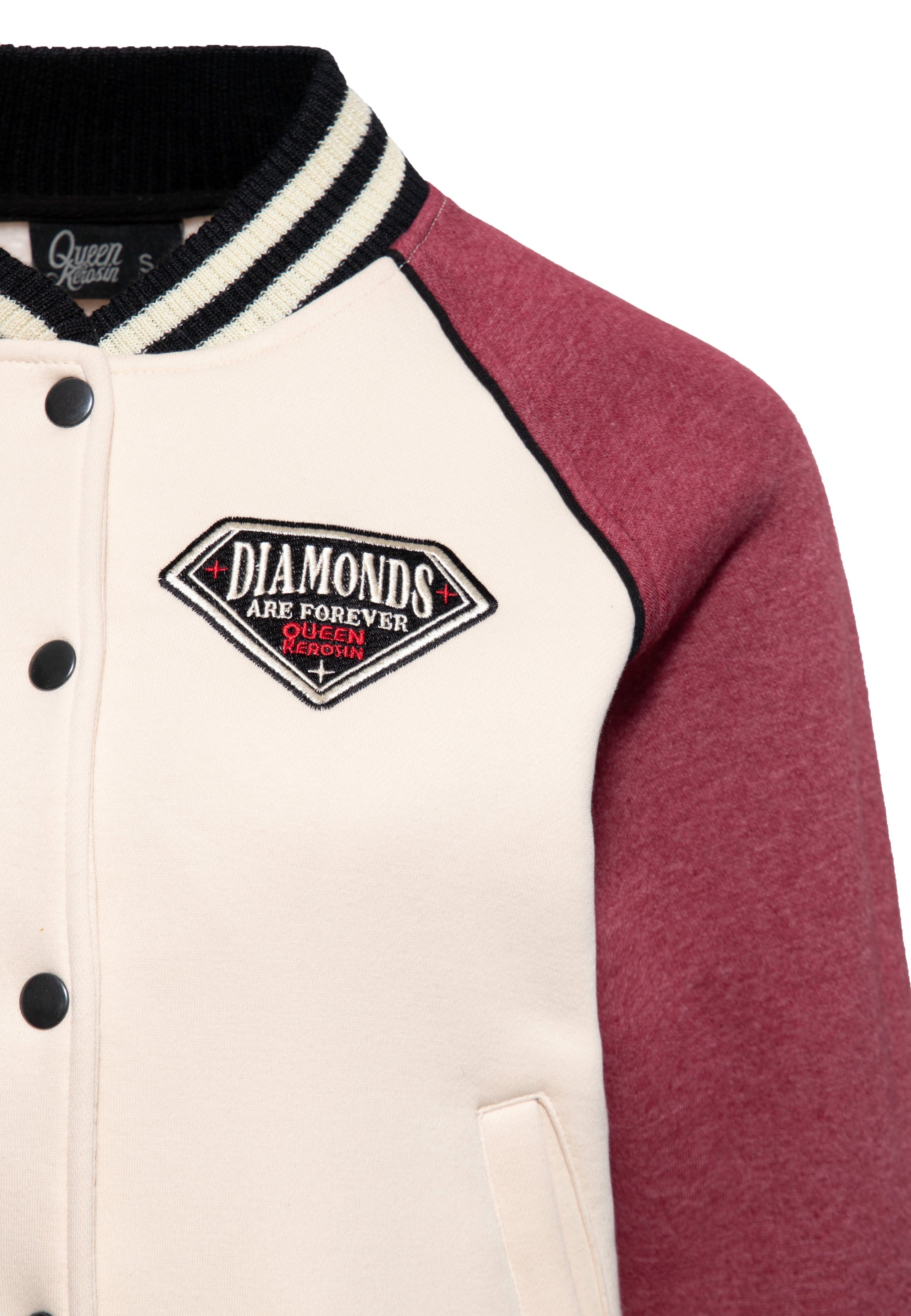 Queen Kerosin - College Jacke «Diamonds»