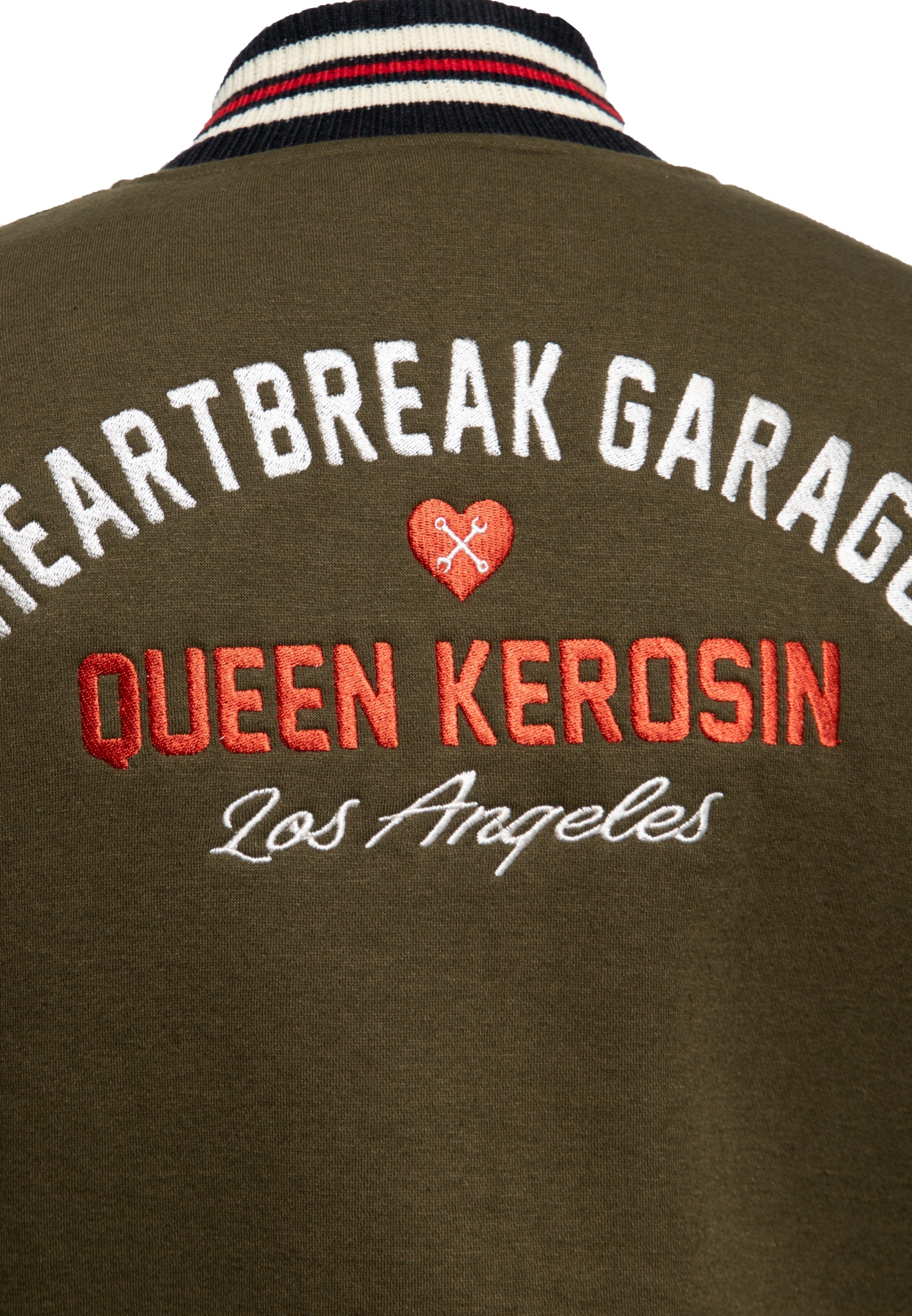 Queen Kerosin - College Jacke «Heartbreak Garage»