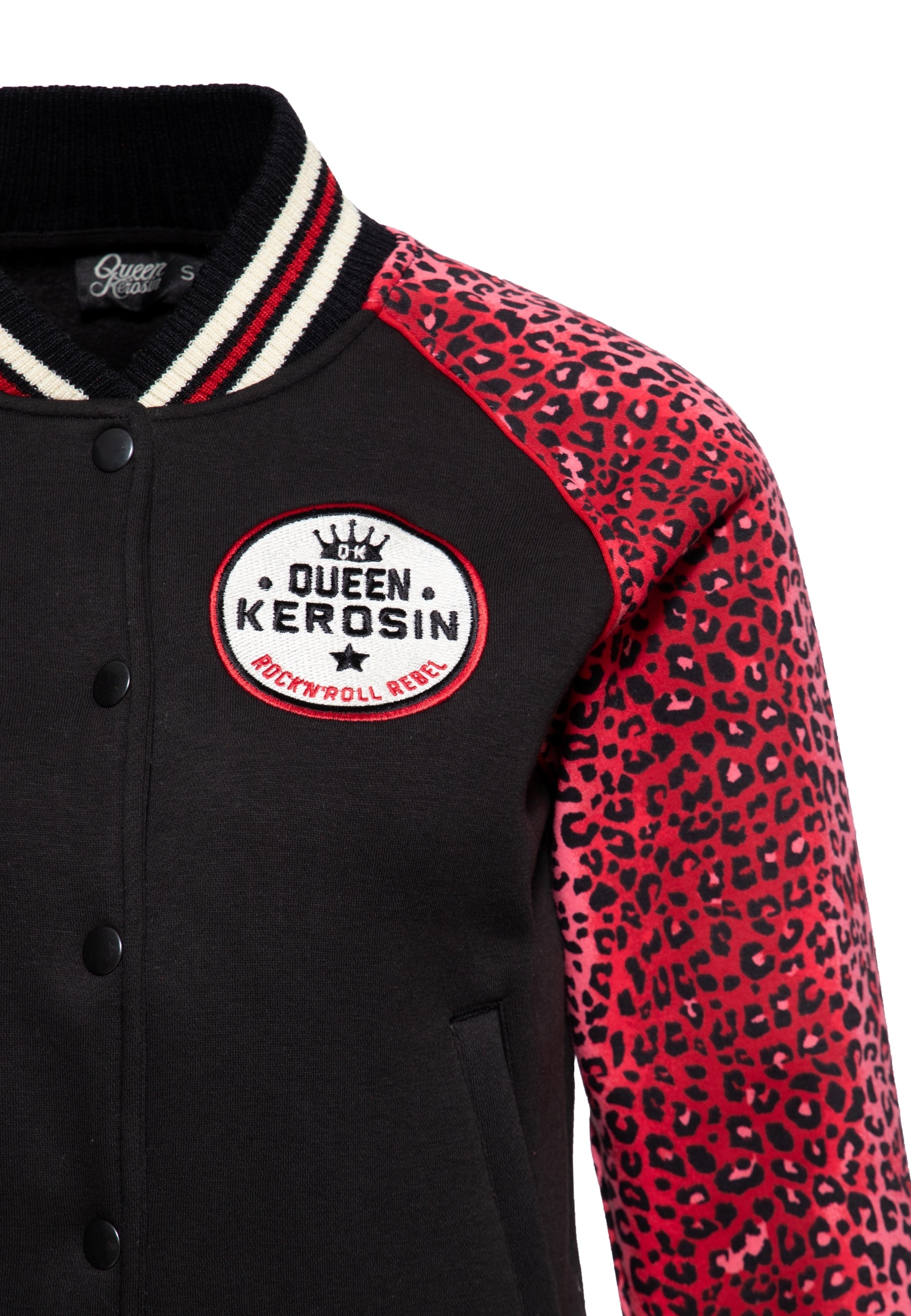 Queen Kerosin - College Jacke «Rock'n'Roll Rebel Queen»