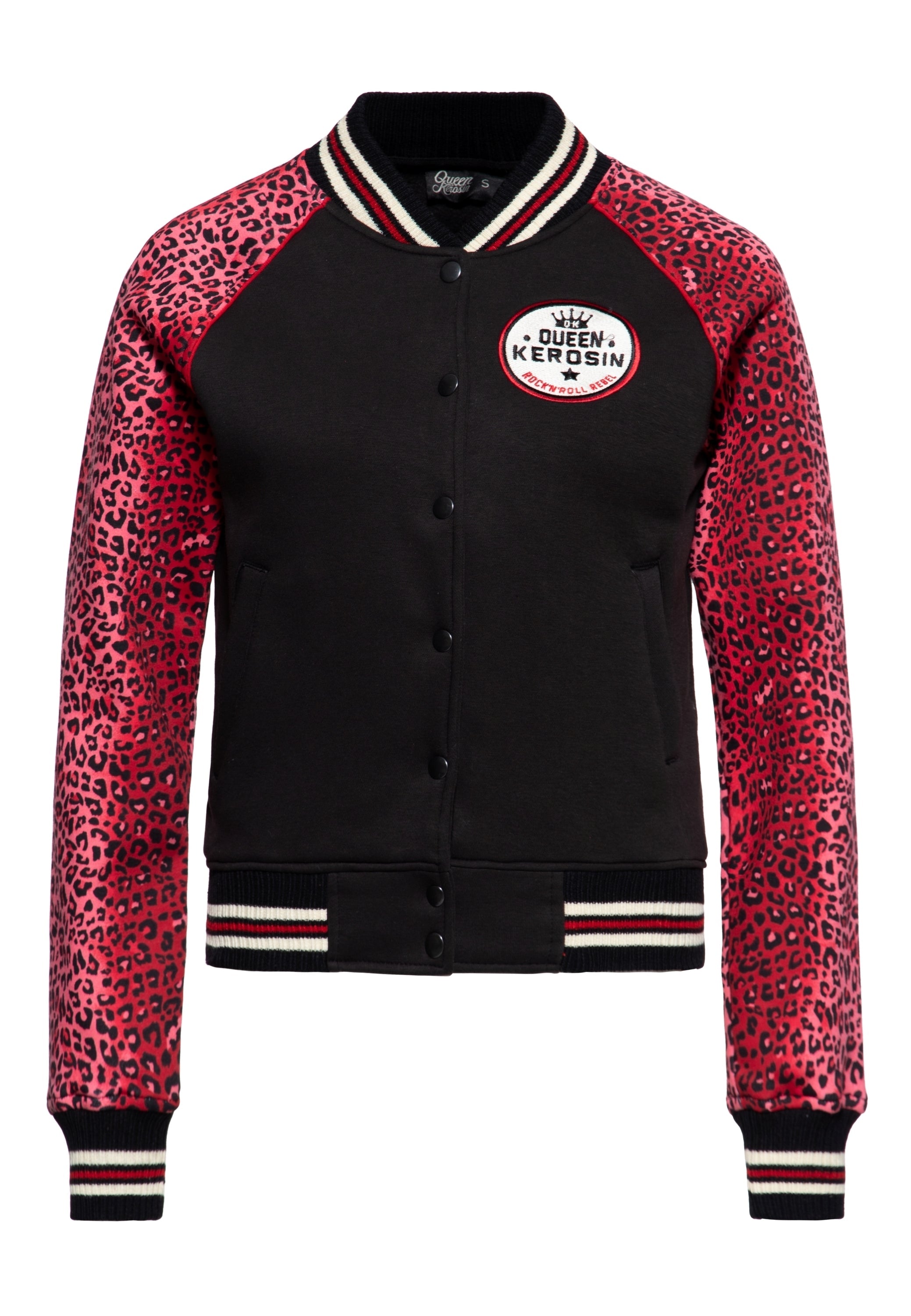 Queen Kerosin - College Jacke «Rock'n'Roll Rebel Queen»
