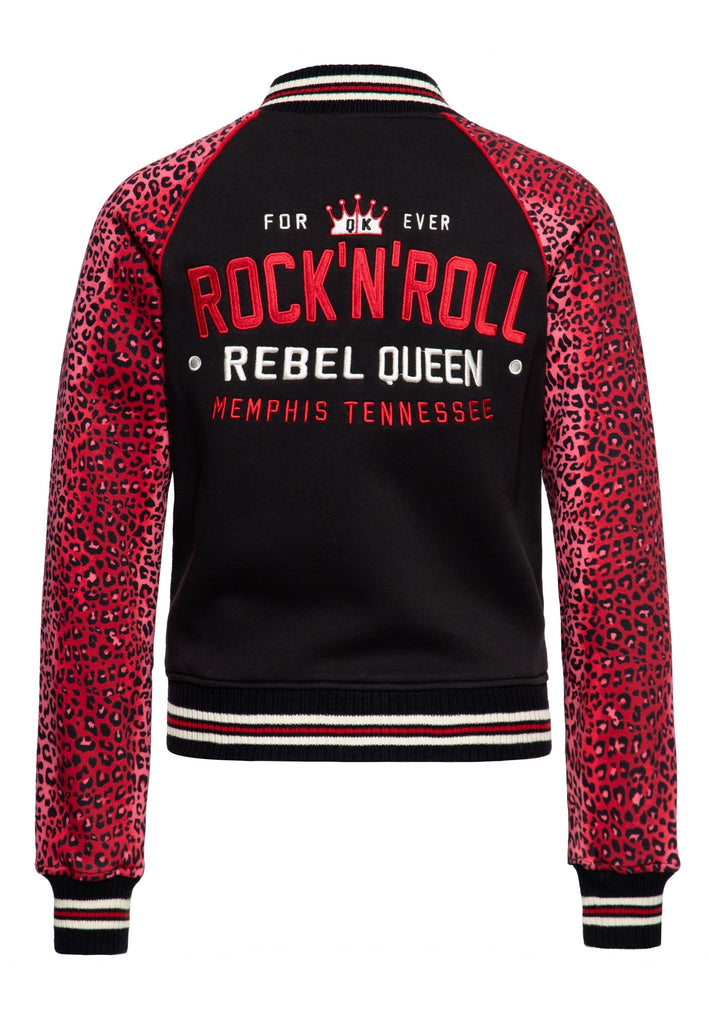 Queen Kerosin - College Jacke «Rock'n'Roll Rebel Queen»