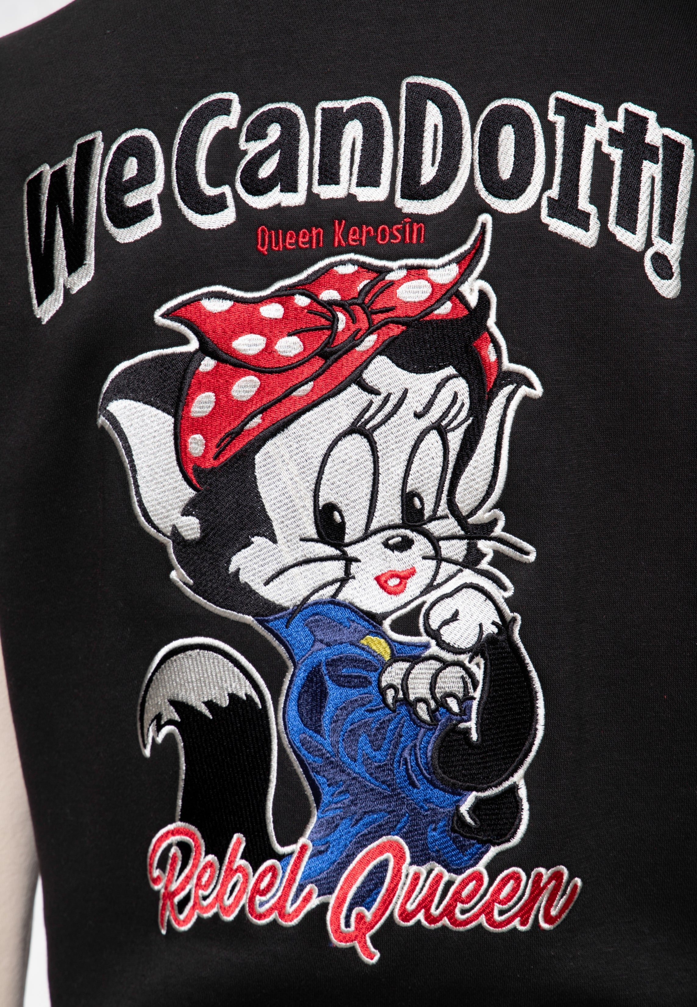 Queen Kerosin - College Jacke «We Can Do It!»