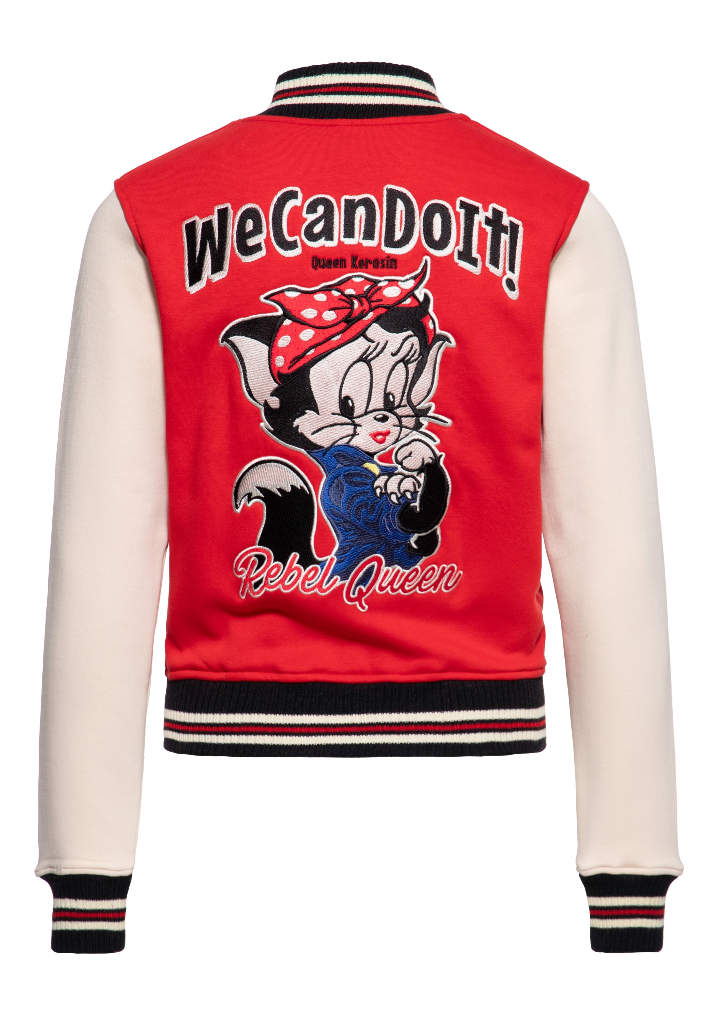 Queen Kerosin - College Jacke «We Can Do It!»