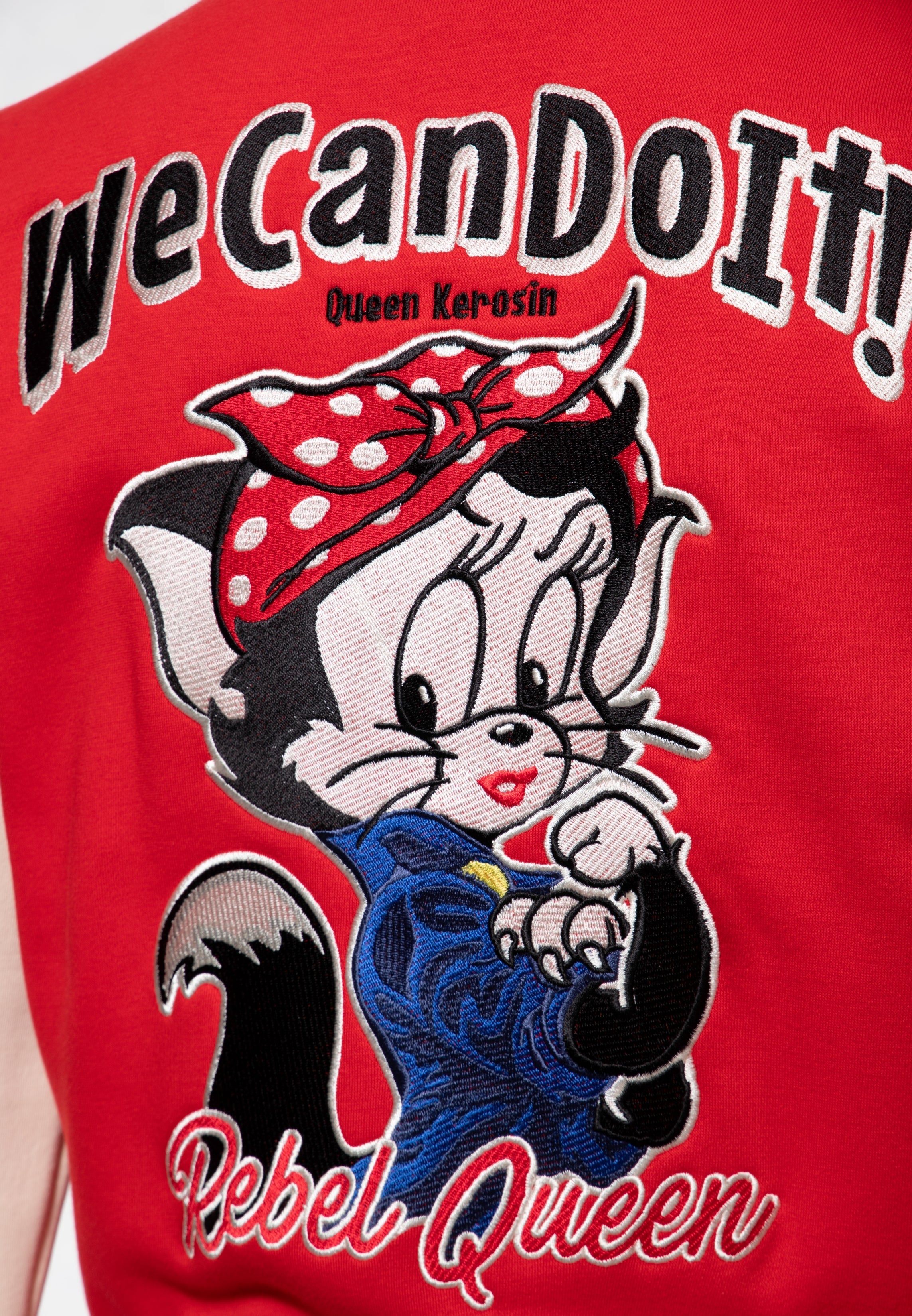 Queen Kerosin - College Jacke «We Can Do It!»