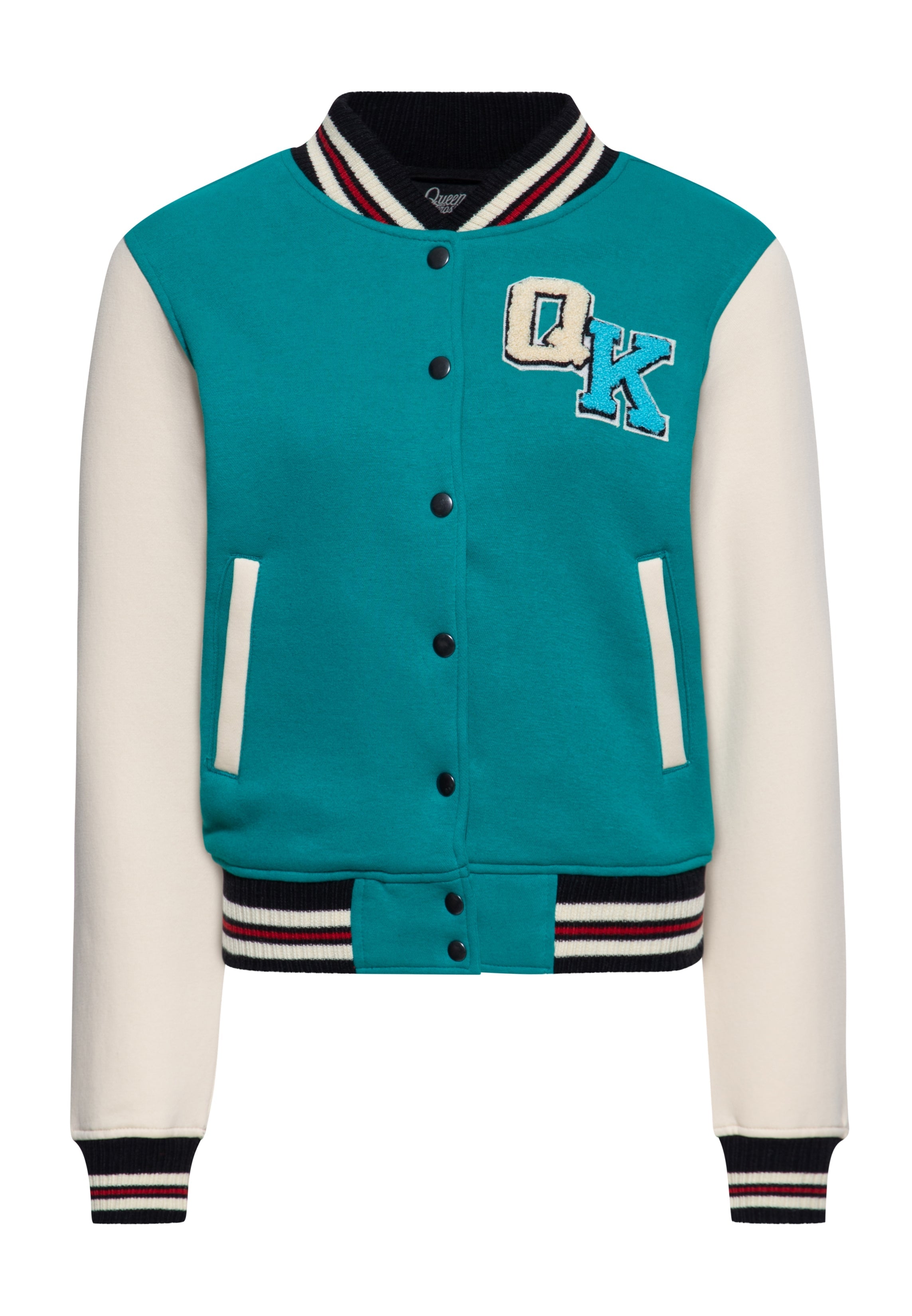 Collegejacke 'Dolche Far Niente' in Mint College & Baseball Jacken von Queen Kerosin