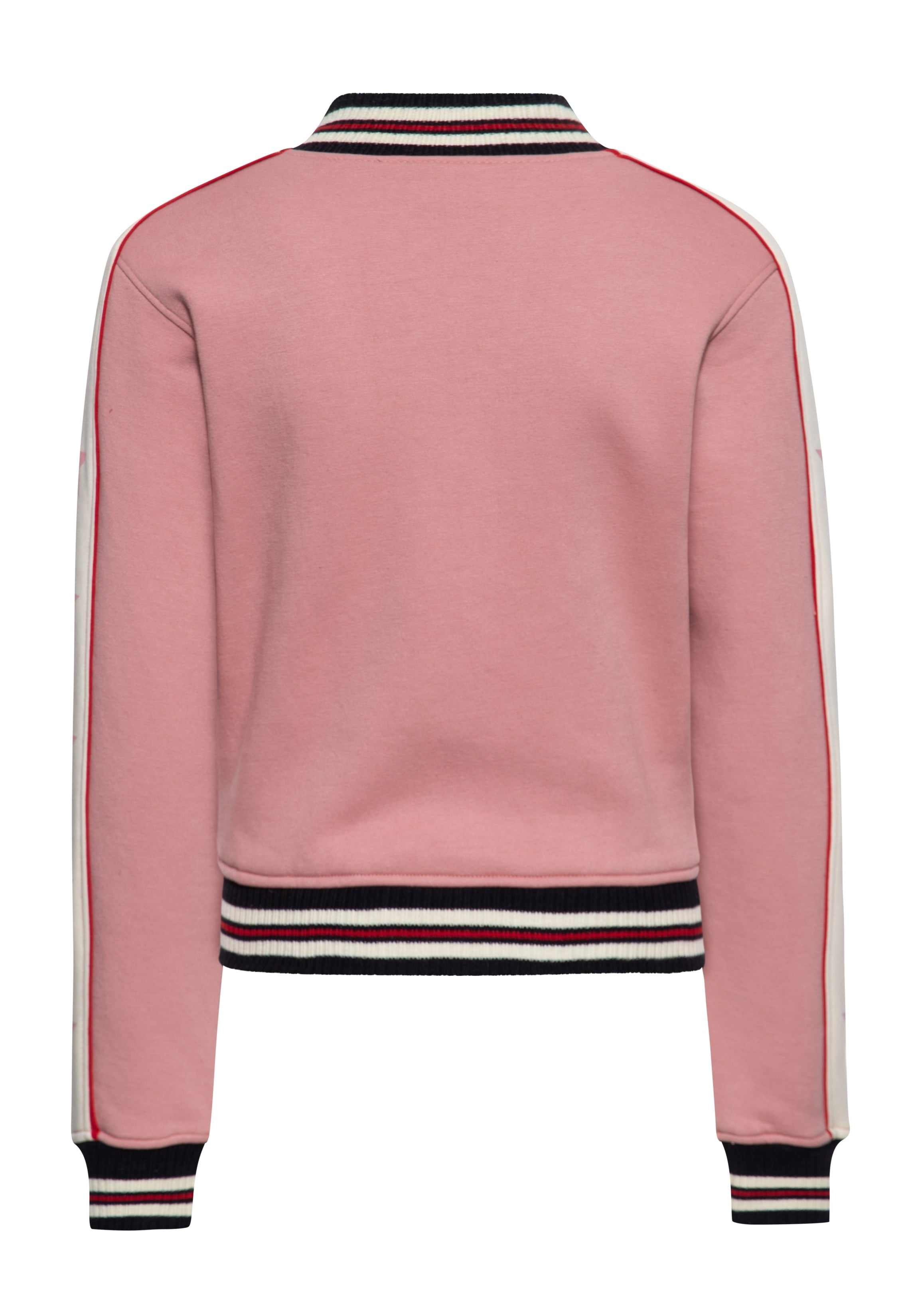 Collegejacke 'Star' in Rosa College & Baseball Jacken von Queen Kerosin