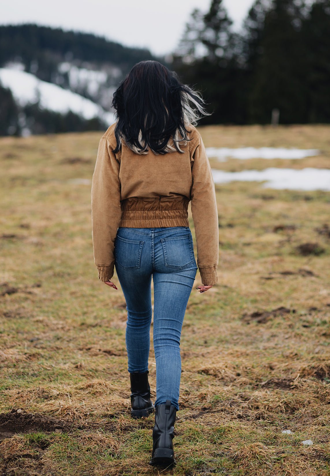 Queen Kerosin - Cord Fliegerjacke