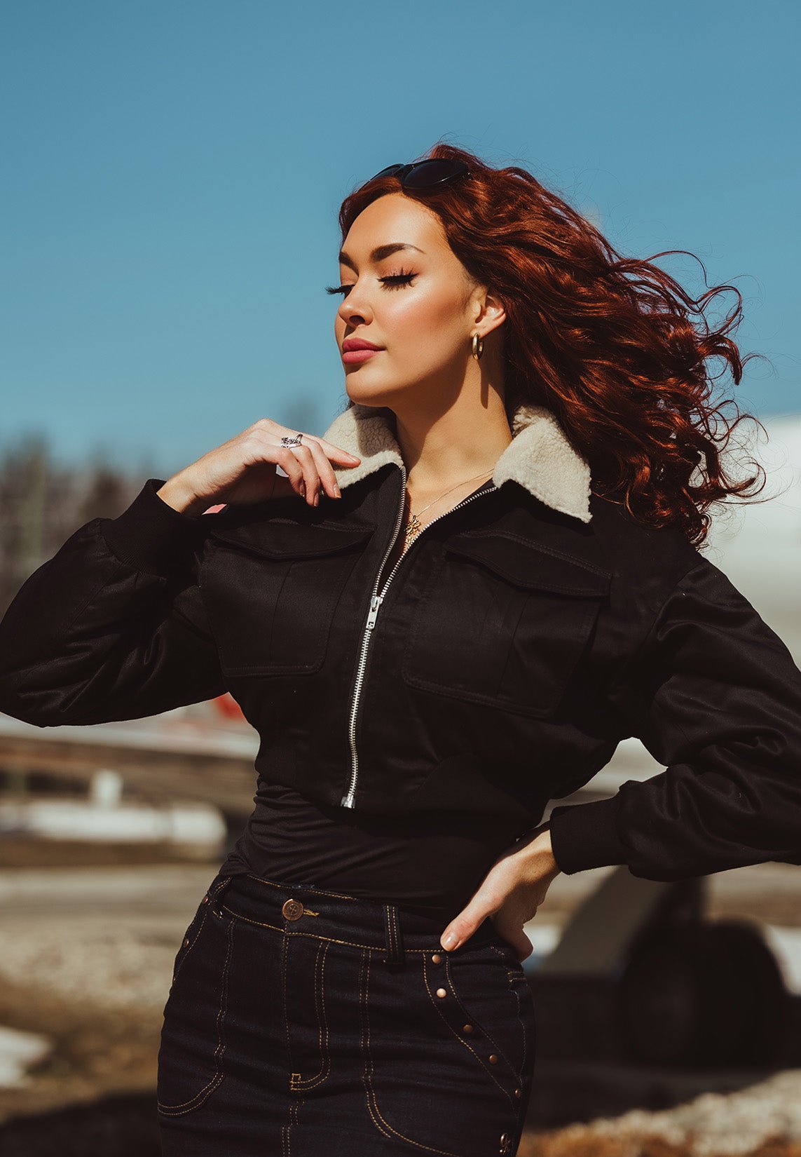 Queen Kerosin - Cropped Jacke