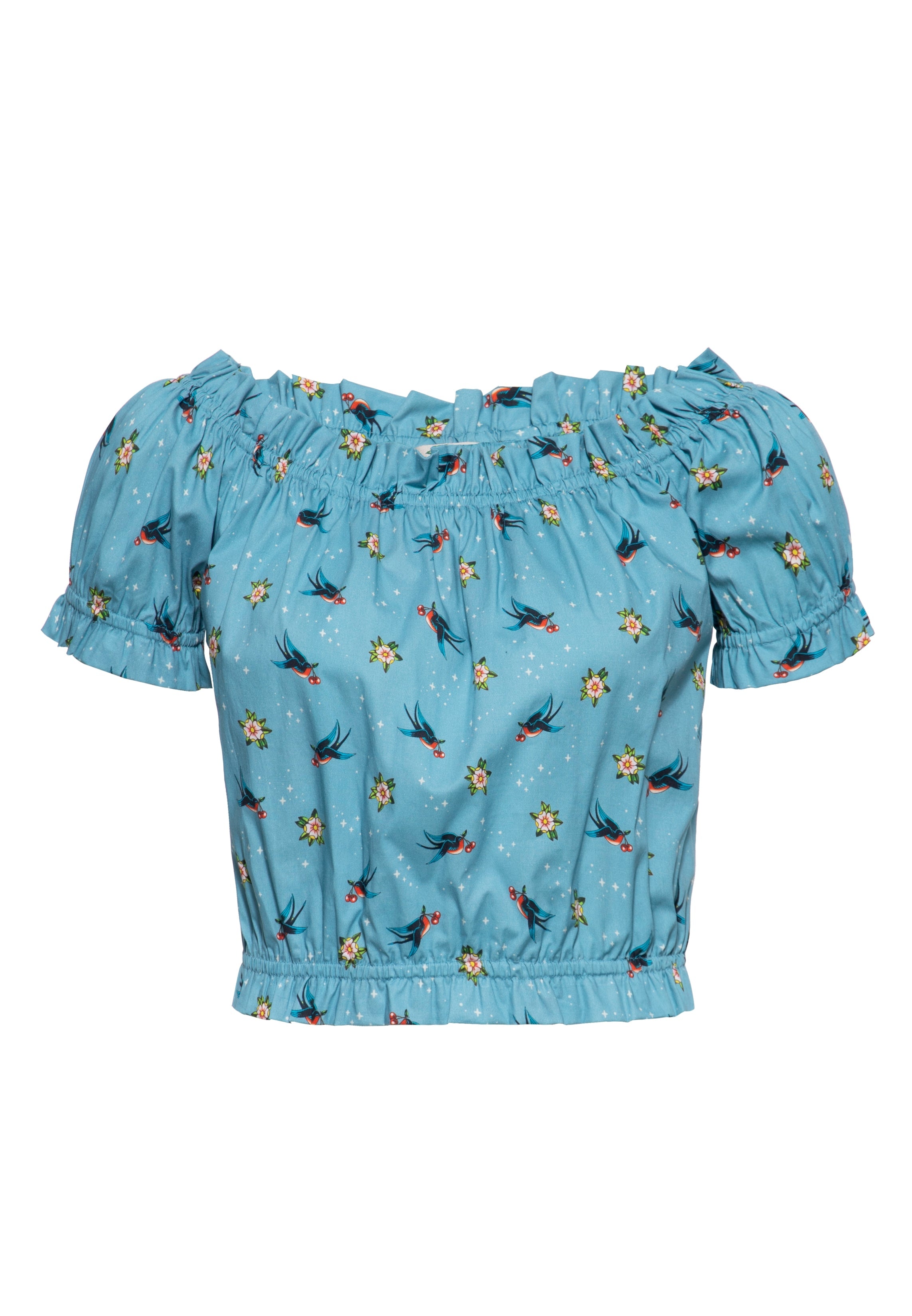 Queen Kerosin - Cropped Top «Oldschool Tattoo»