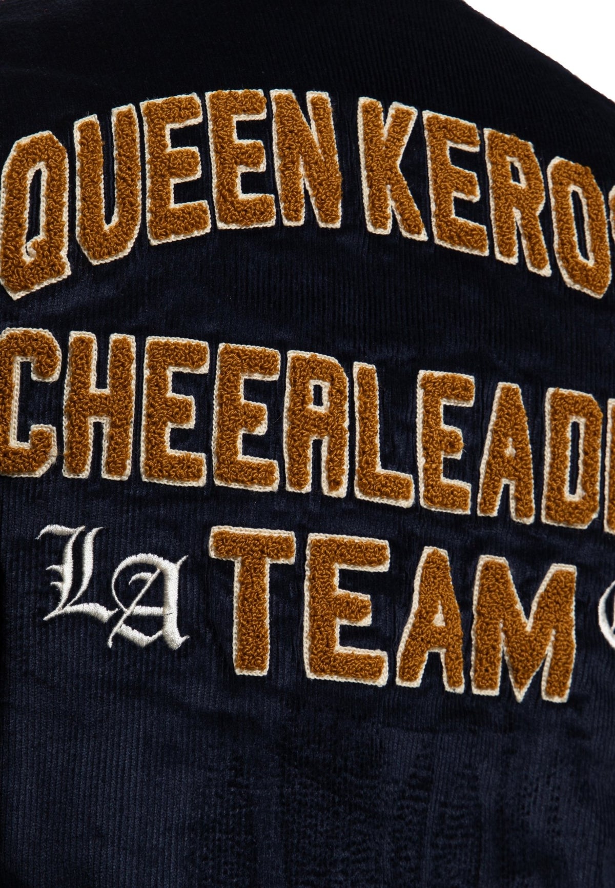 Damen College Jacket "Cheerleading Team" in Dark Navy – Collegejacke von Queen Kerosin - Ansicht 5