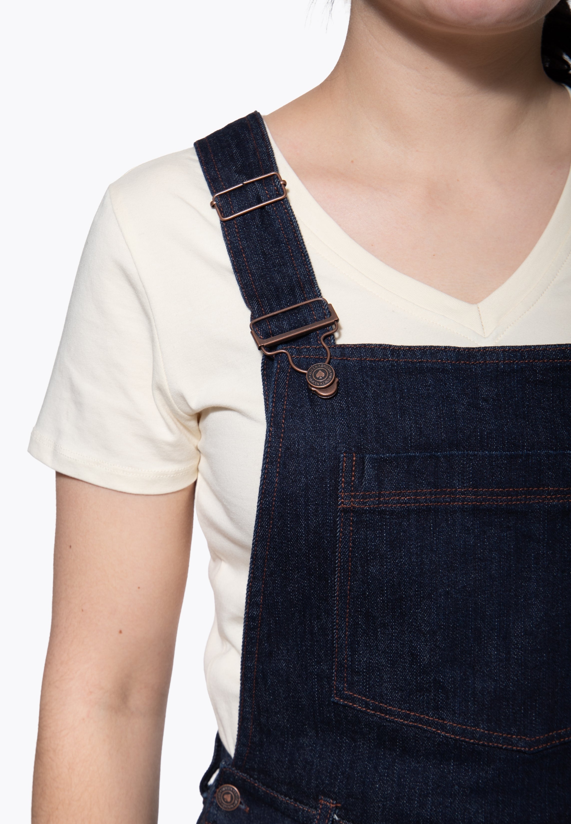 Denim - Shortall 'Josie' in Denim Overalls von Queen Kerosin