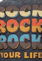 Queen Kerosin - Enzym Wash Langarmshirt «Rock Your Life»