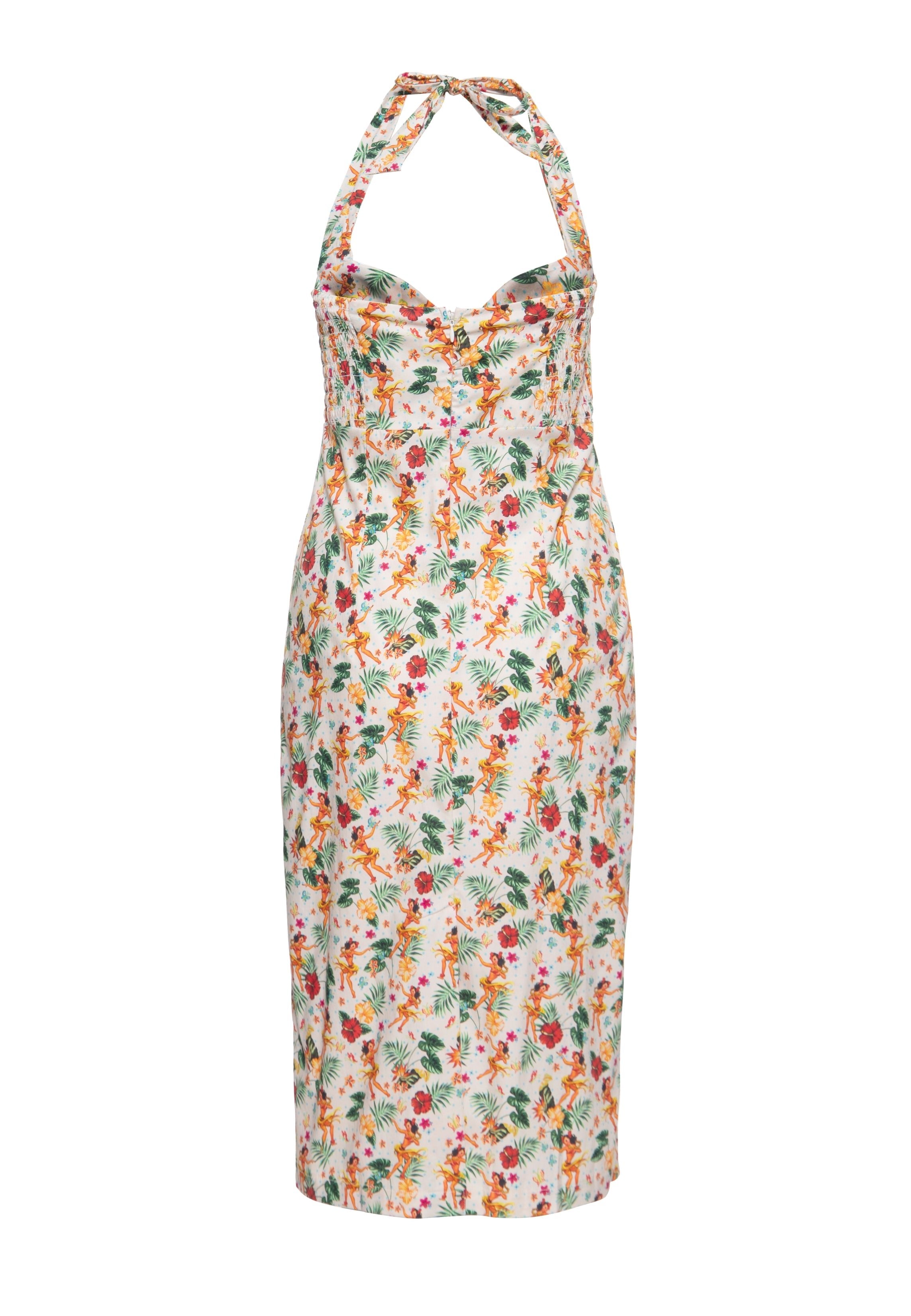 Queen Kerosin - Etuikleid «Hula Girls»