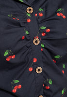 Queen Kerosin - Hawaiibluse «Cherry»