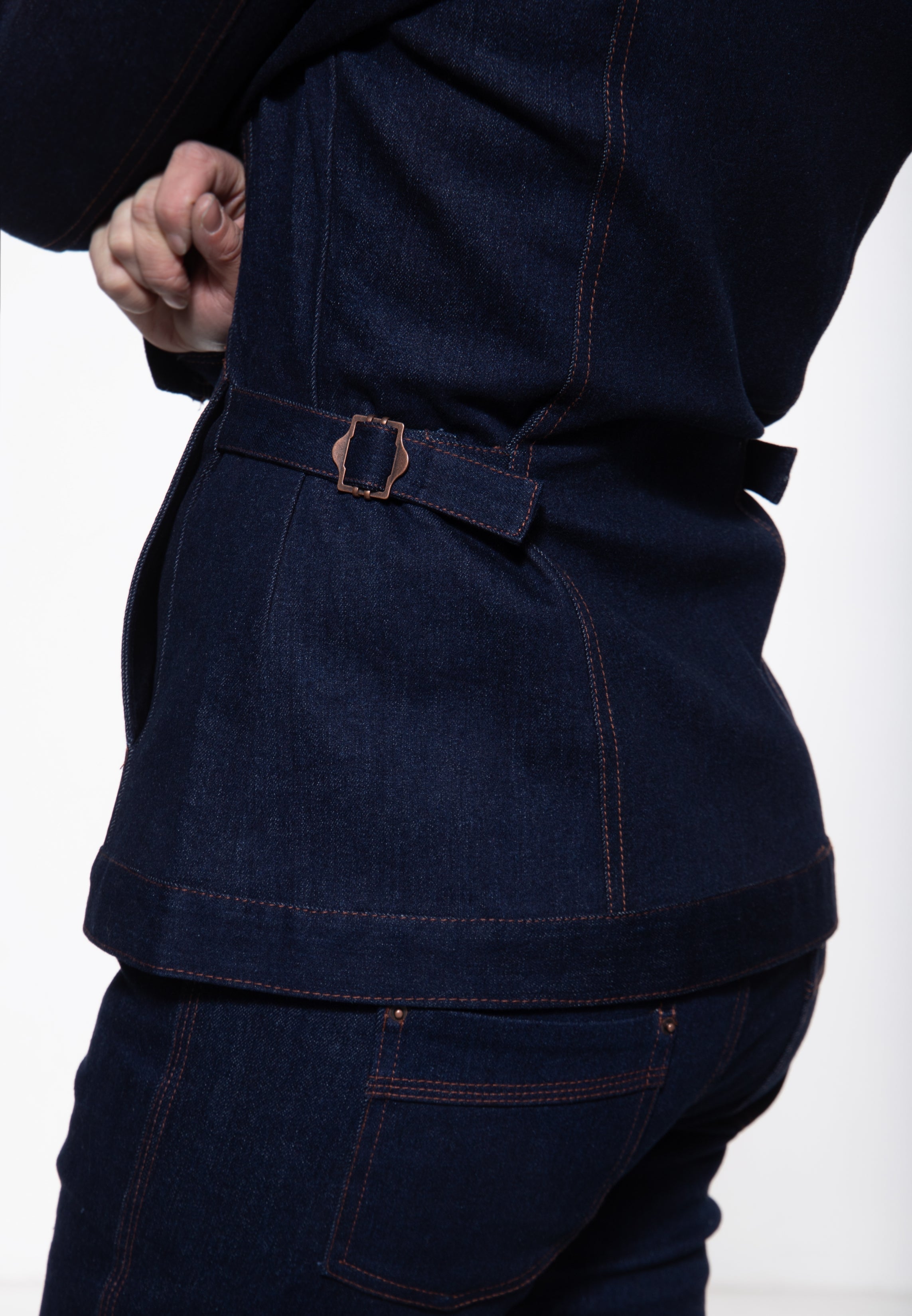 Jeansjacke in Denim Jeansjacken von Queen Kerosin