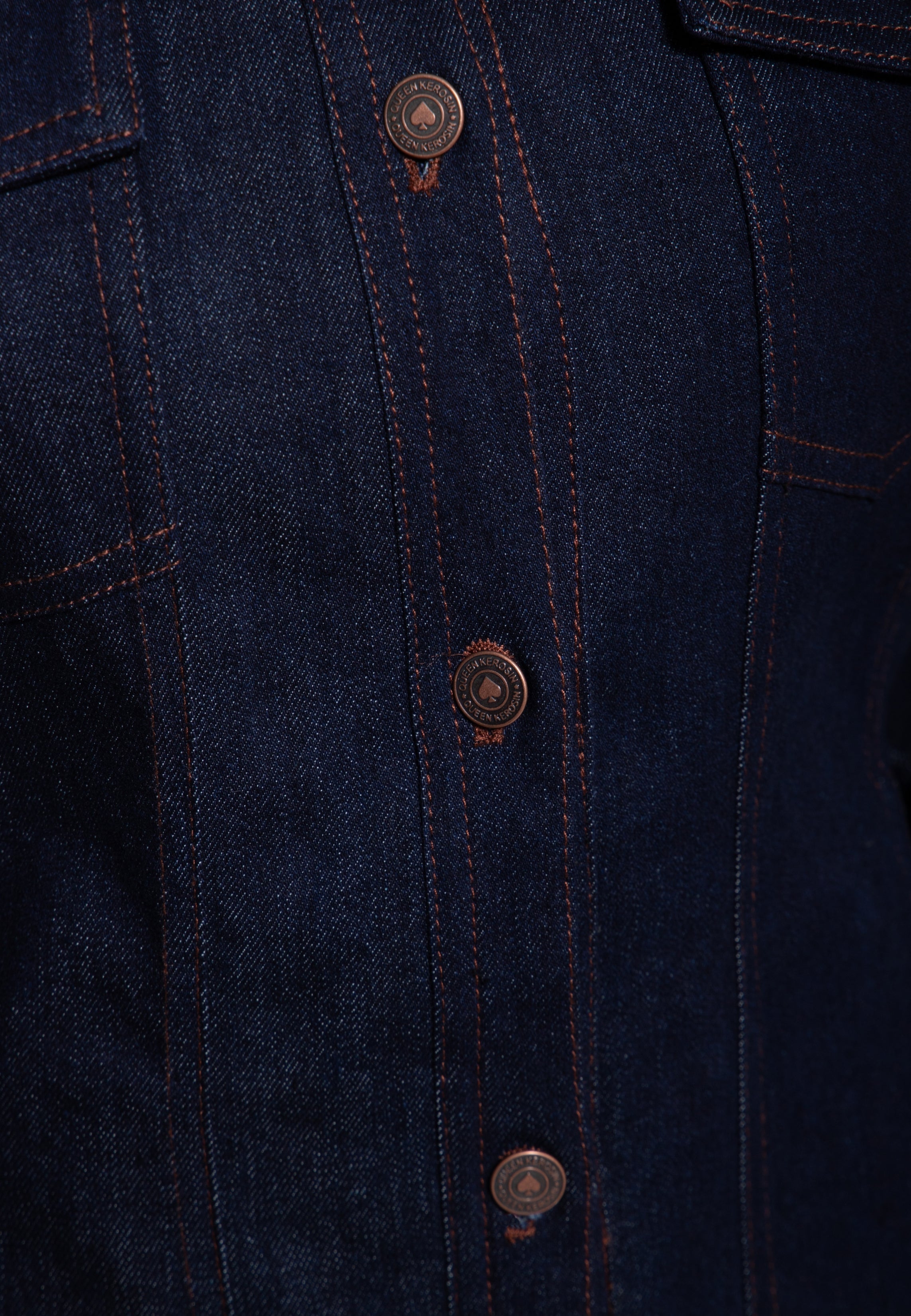 Jeansjacke in Denim Jeansjacken von Queen Kerosin